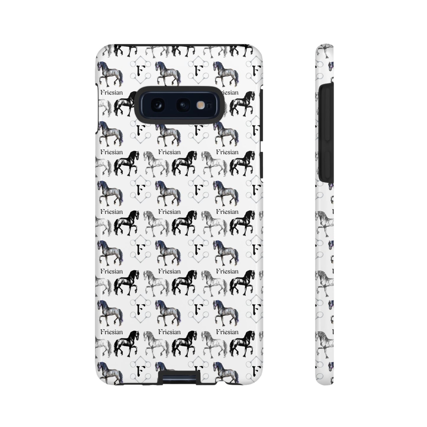 F is for Friesian Tough Phone Case