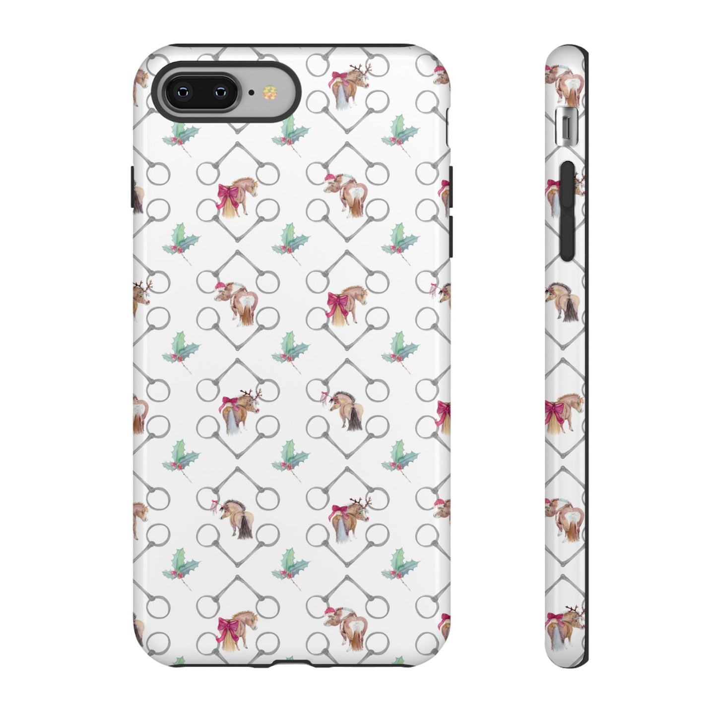 Adorable Ponies and holly Tough Phone Cases