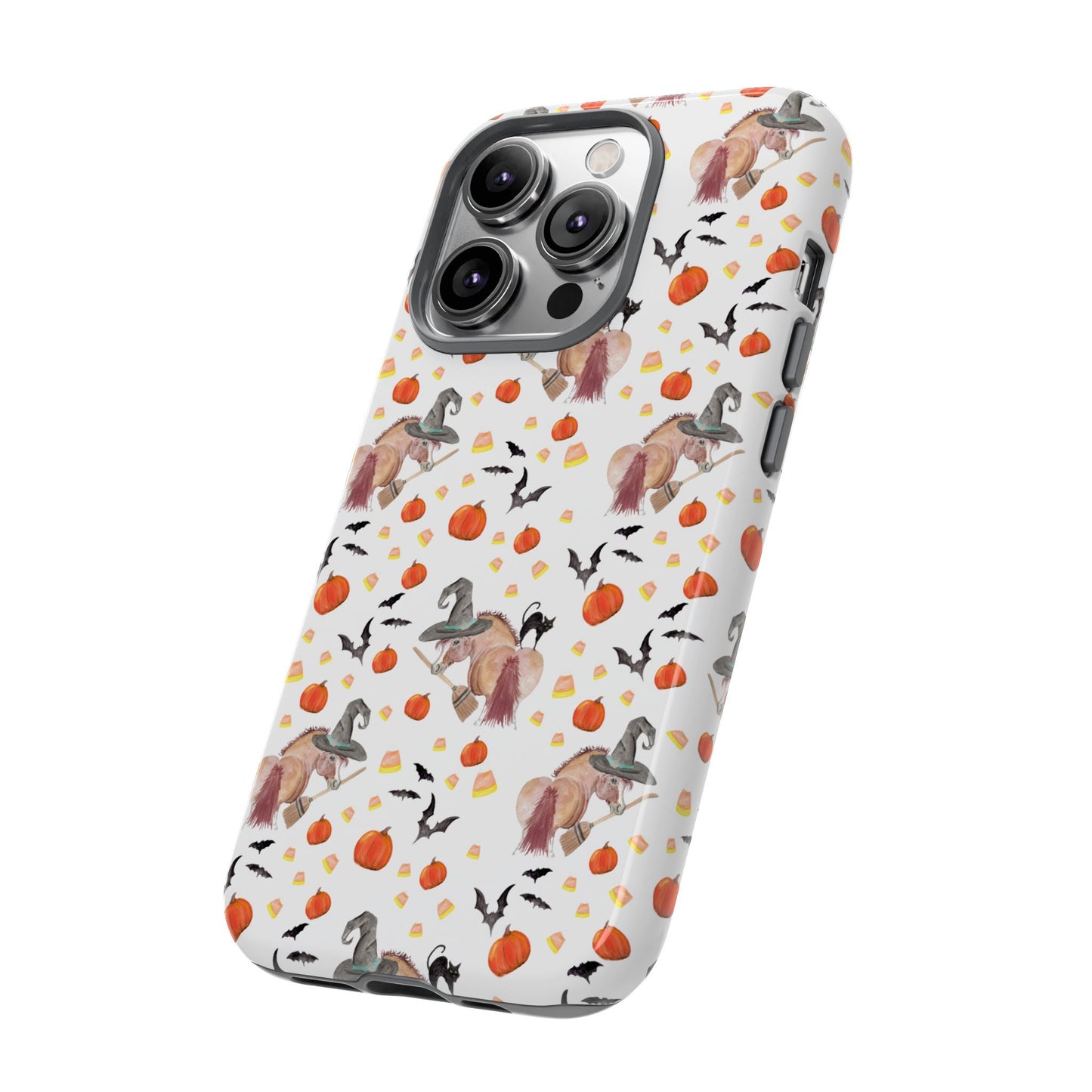 Adorable Little Witchy Ponies Print Tough Phone Case