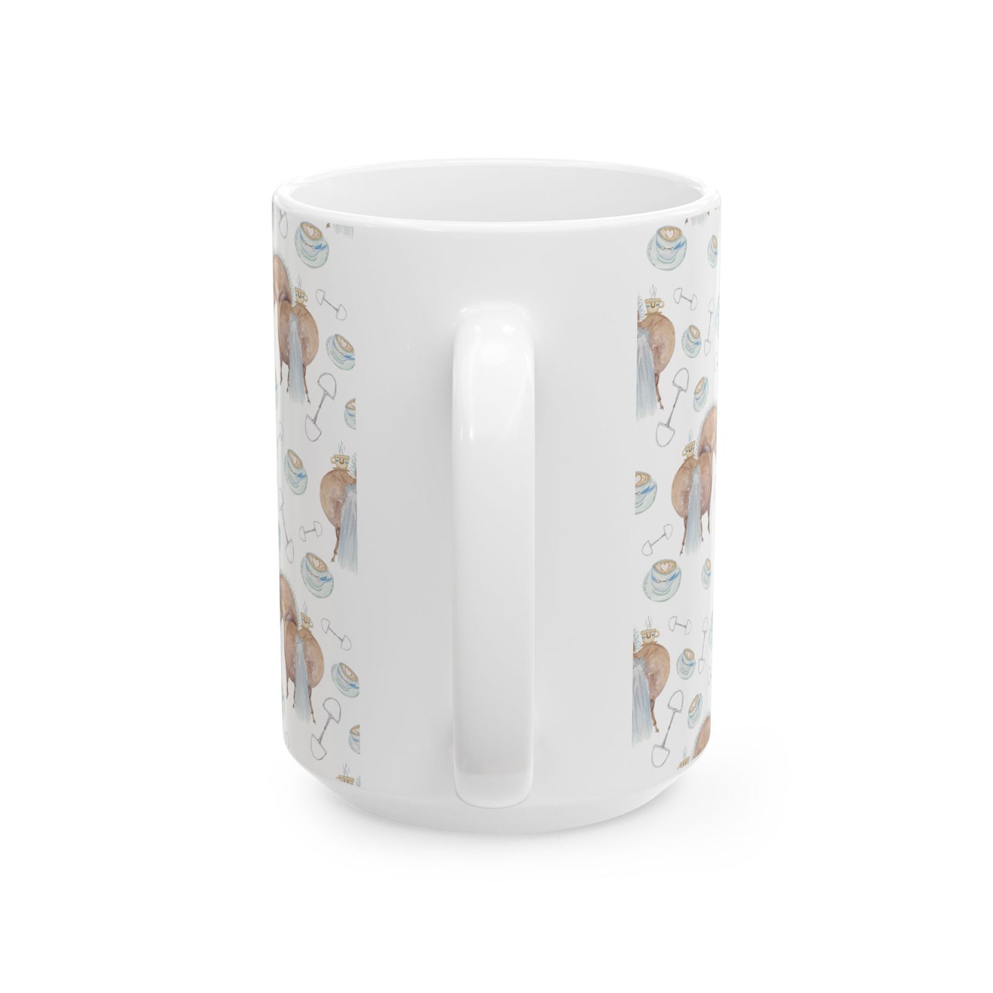 Adorable Pony Cup of love - Ceramic Mug, (11oz, 15oz)