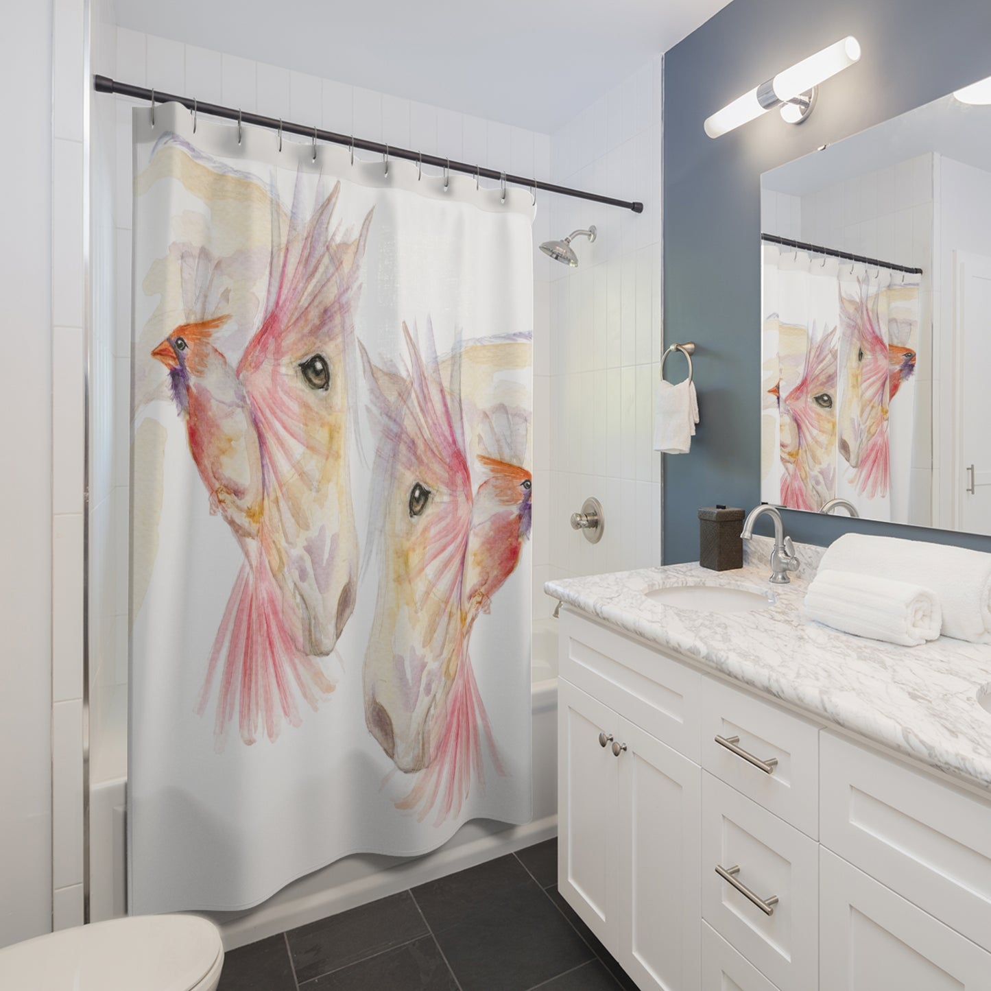 Cardinal Rule Shower Curtains -