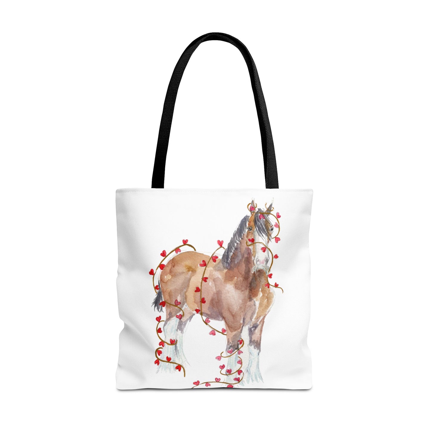 I Mustache you to be my Valentine- Clydesdale    -Tote