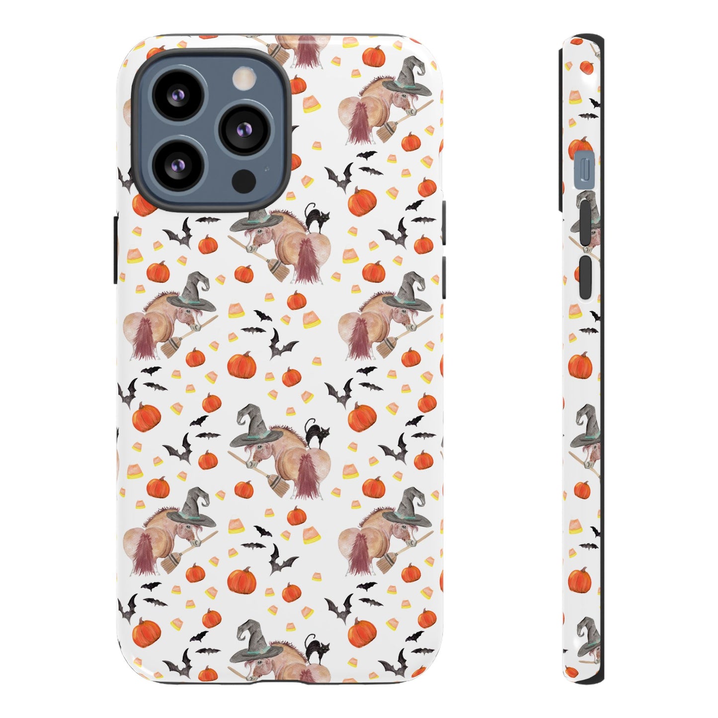 Adorable Little Witchy Ponies Print Tough Phone Case