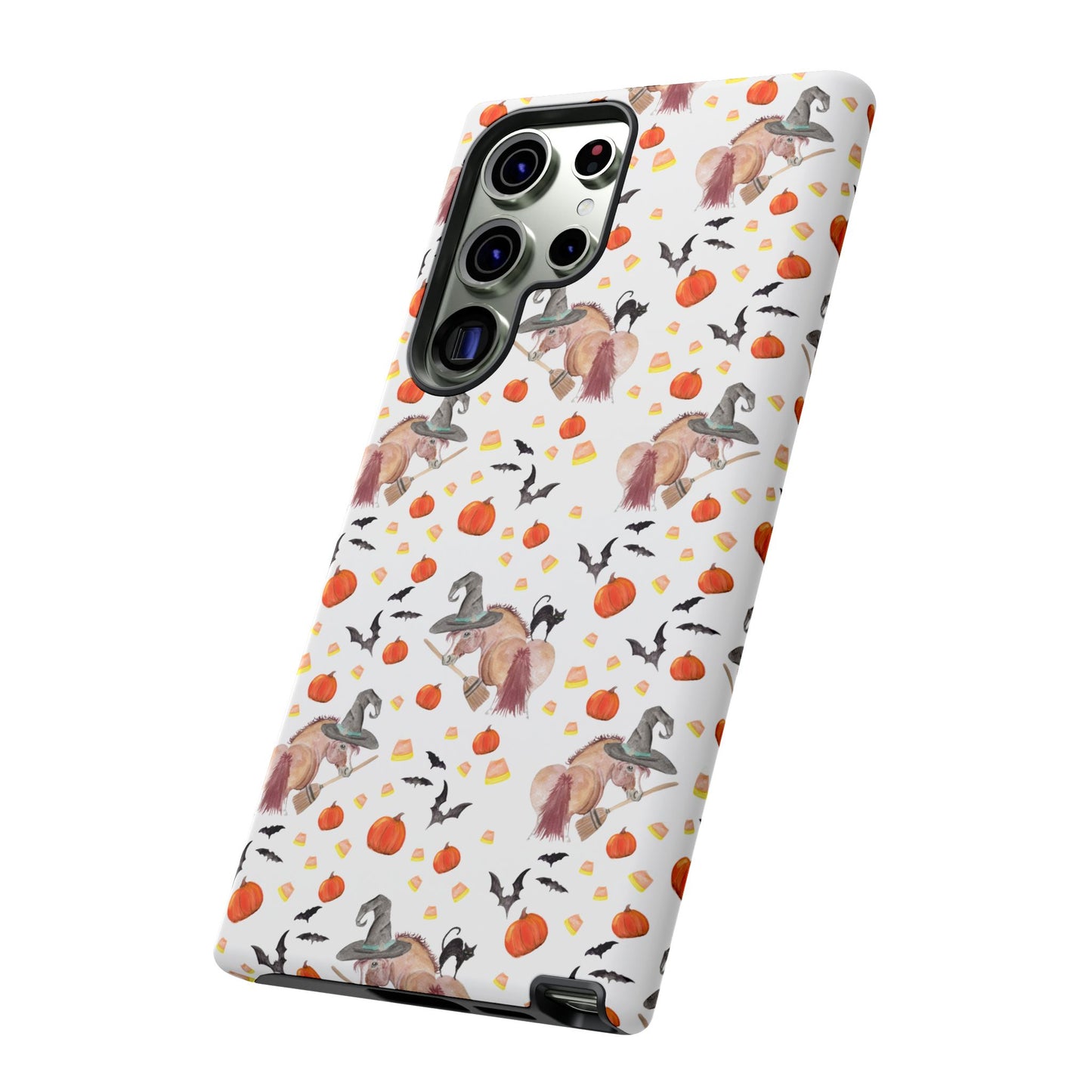 Adorable Little Witchy Ponies Print Tough Phone Case