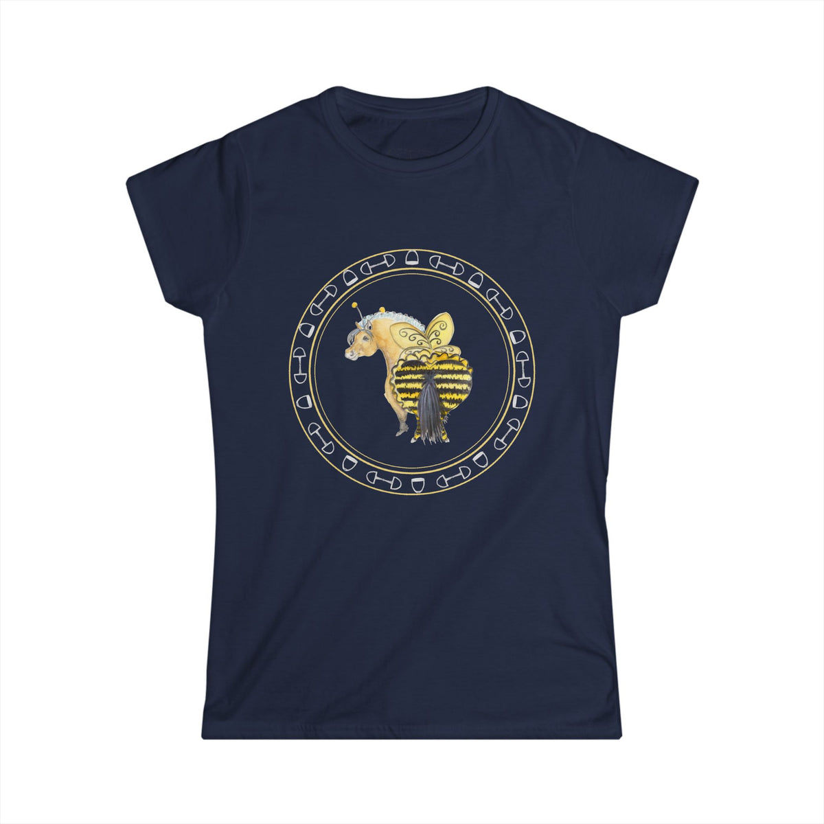 Women's Softstyle Tee- Bee Adorable