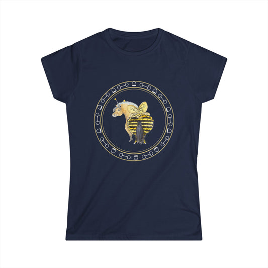 Women's Softstyle Tee- Bee Adorable