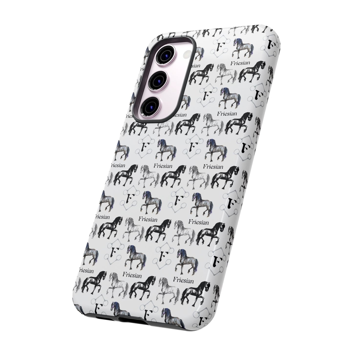 F is for Friesian Tough Phone Case