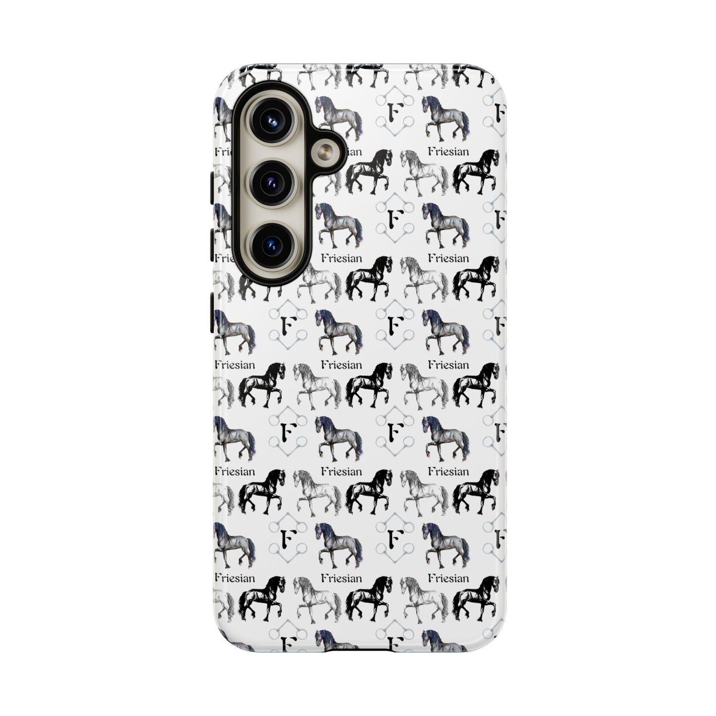 F is for Friesian Tough Phone Case