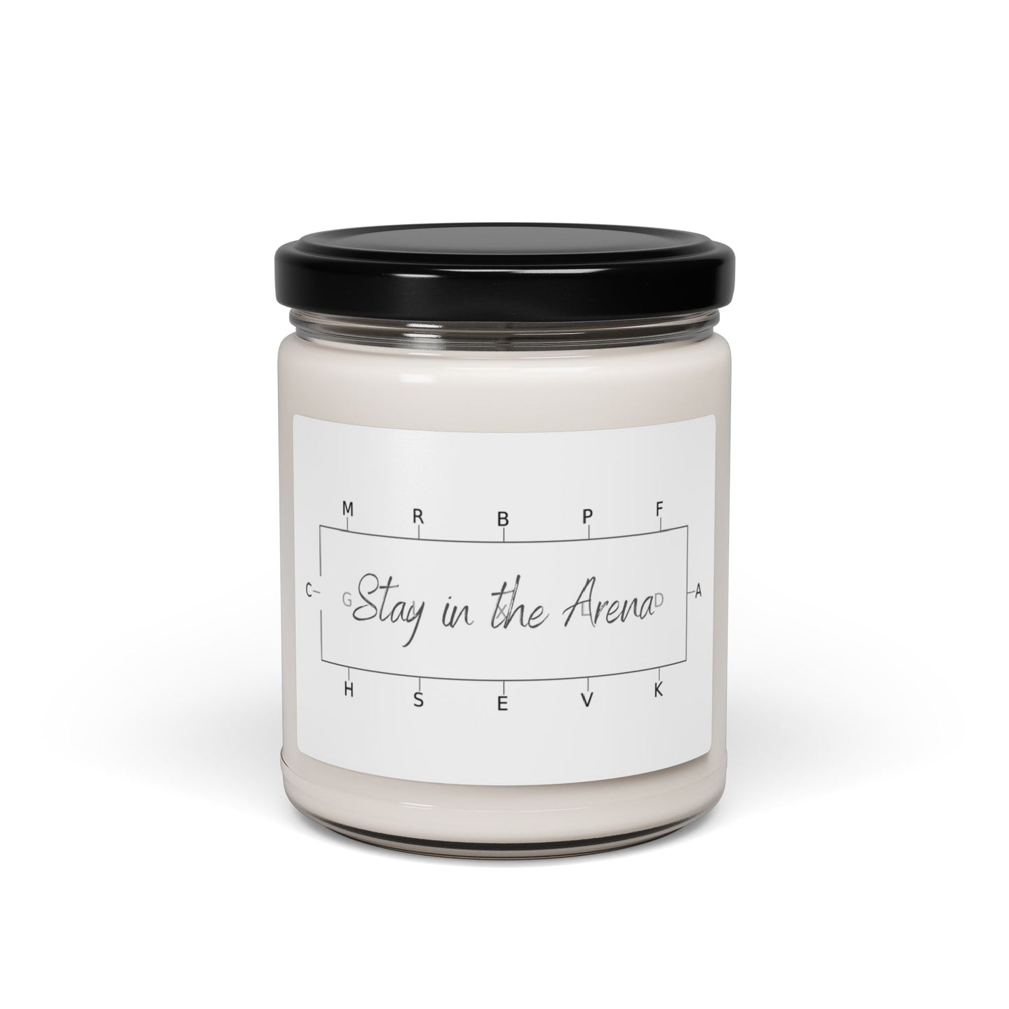 Stay in the Arena Scented Soy Candle, 9oz