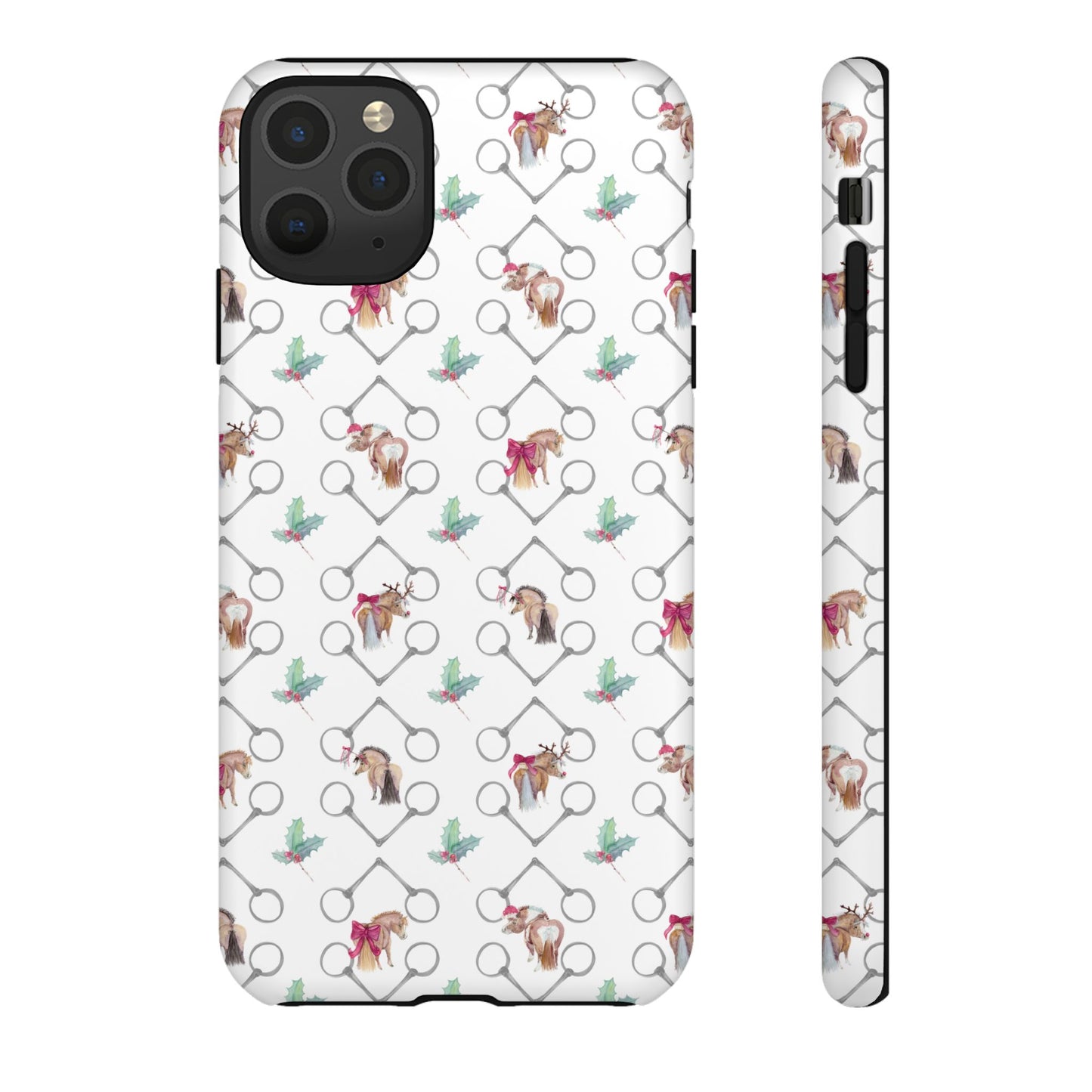 Adorable Ponies and holly Tough Phone Cases