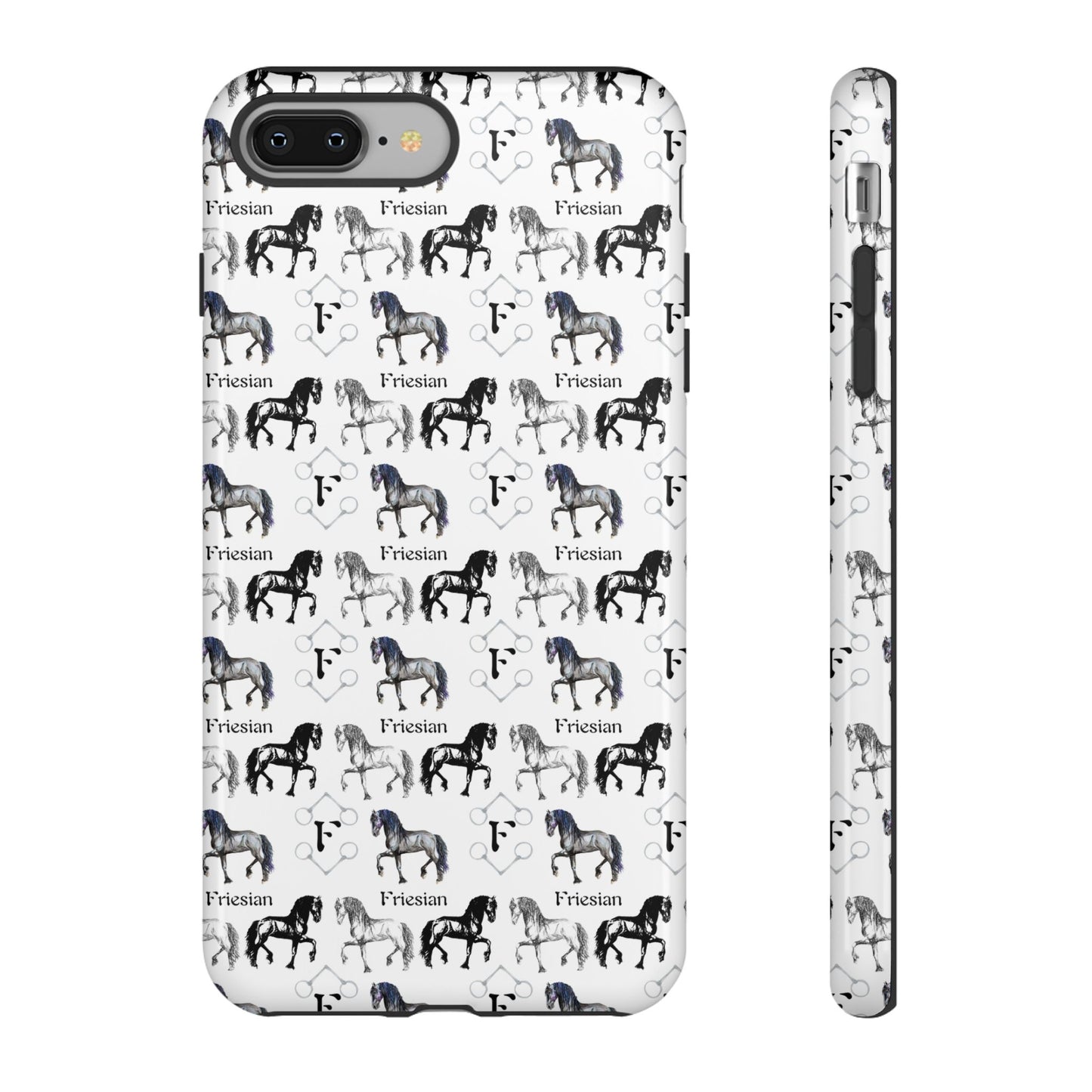 F is for Friesian Tough Phone Case