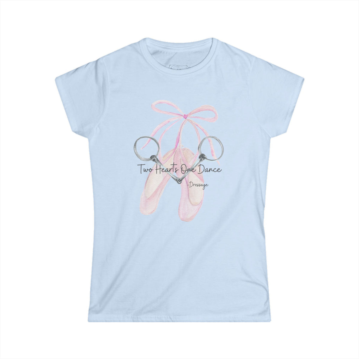 Two Hearts One Dance Women's Softstyle Tee-