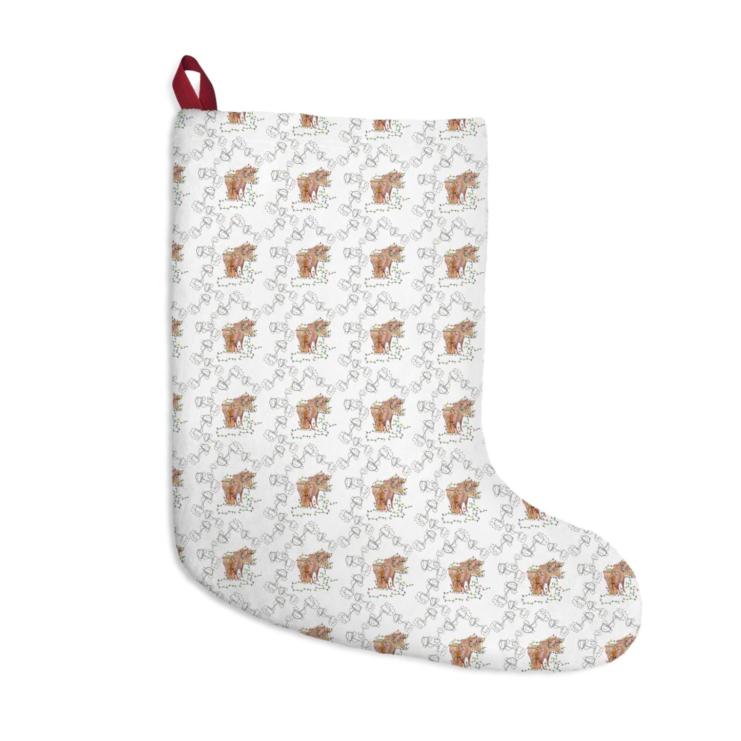 Adorable Holiday Helper Pony Christmas Stockings