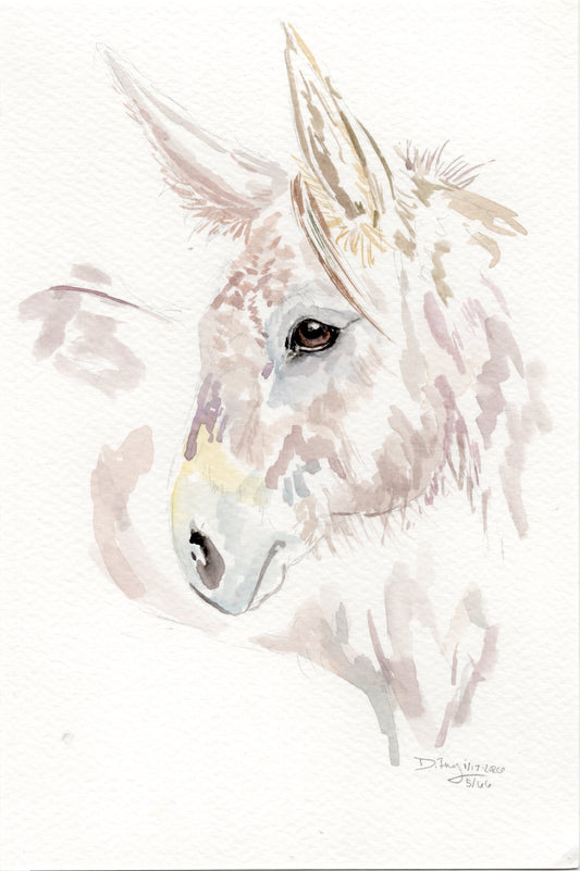 Expressive- Original Watercolor Giclee Print
