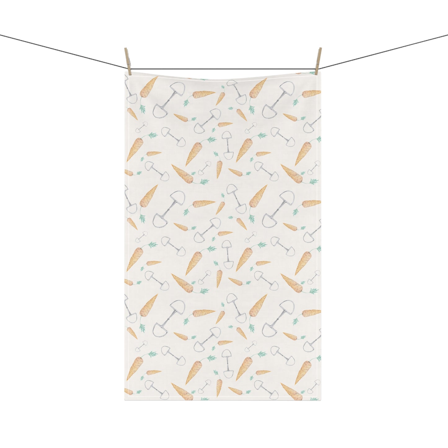 Bits and Carrots - Tea Towels (cotton,)