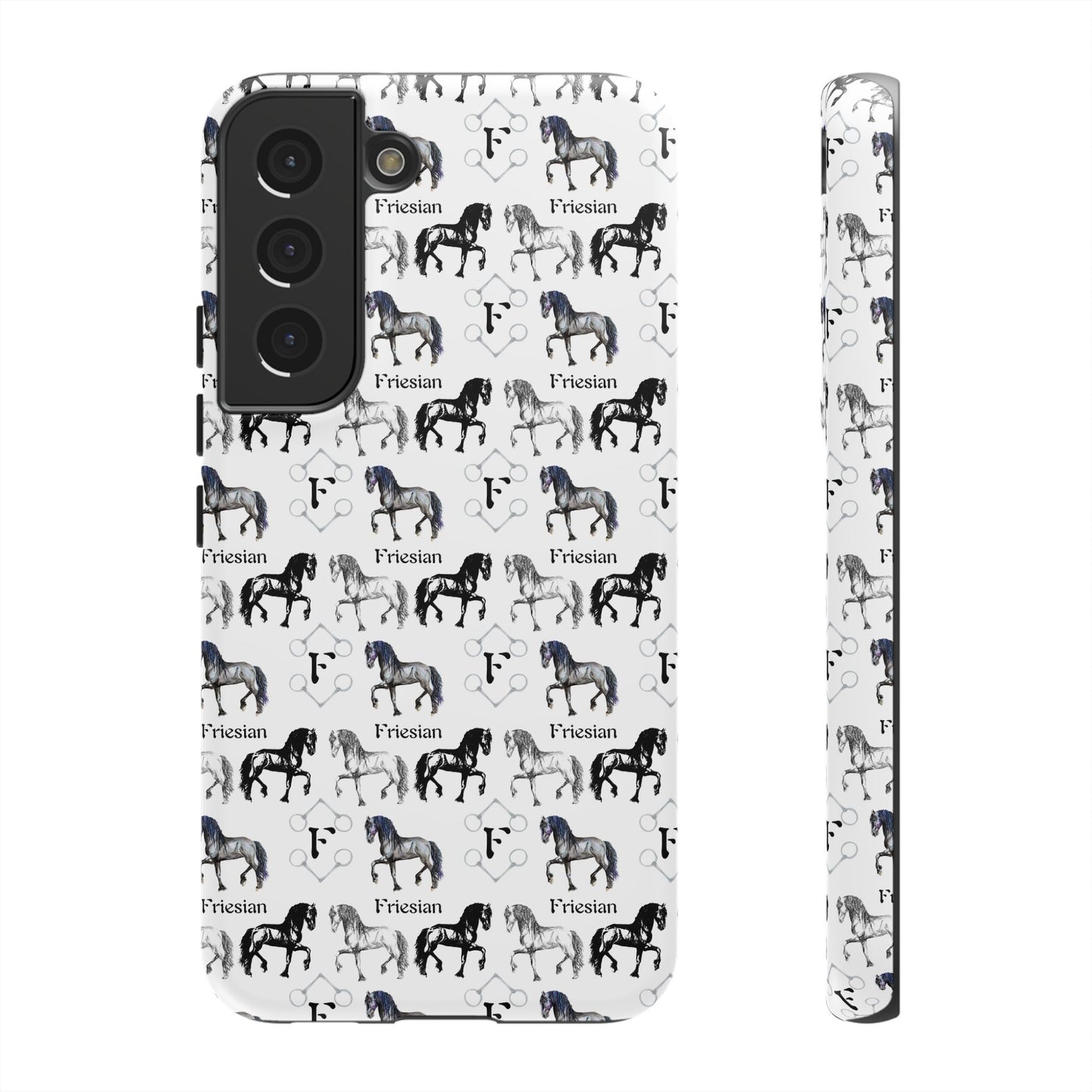 F is for Friesian Tough Phone Case