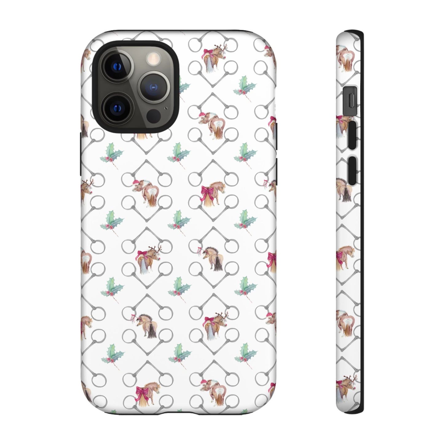 Adorable Ponies and holly Tough Phone Cases