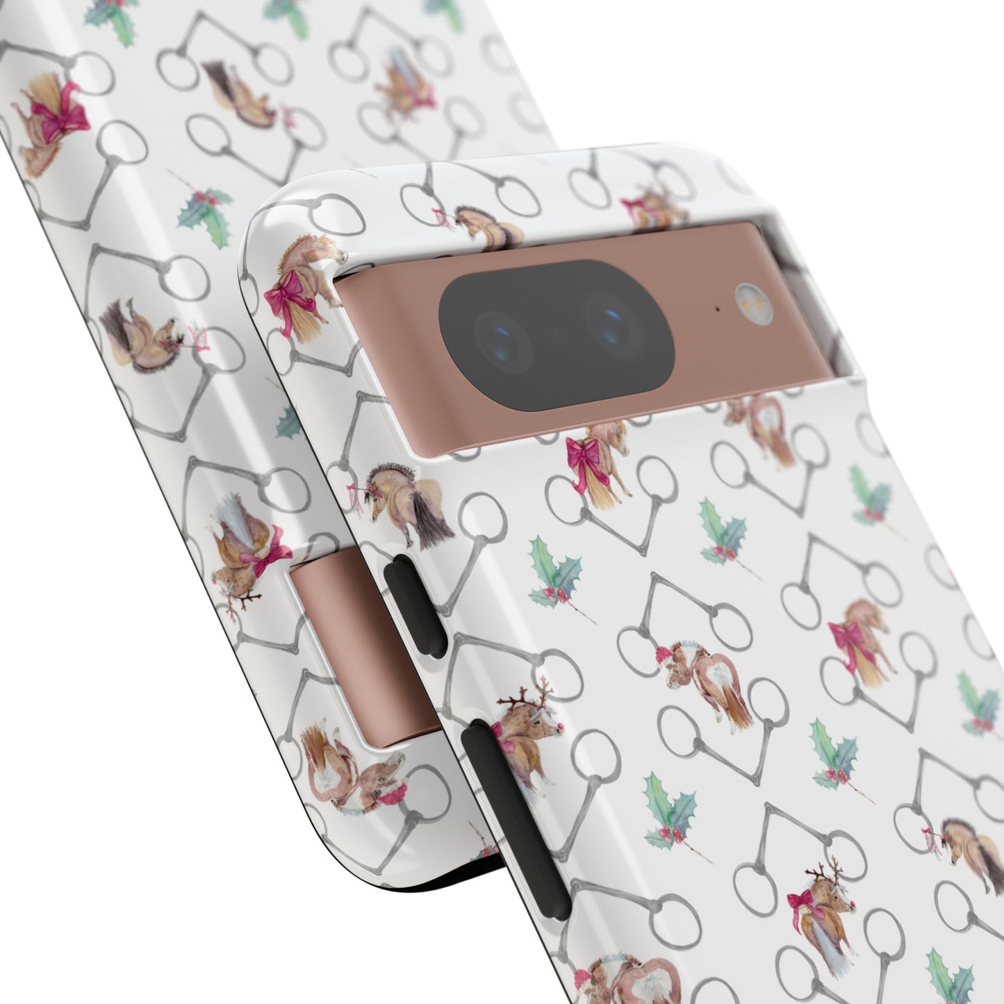 Adorable Ponies and holly Tough Phone Cases