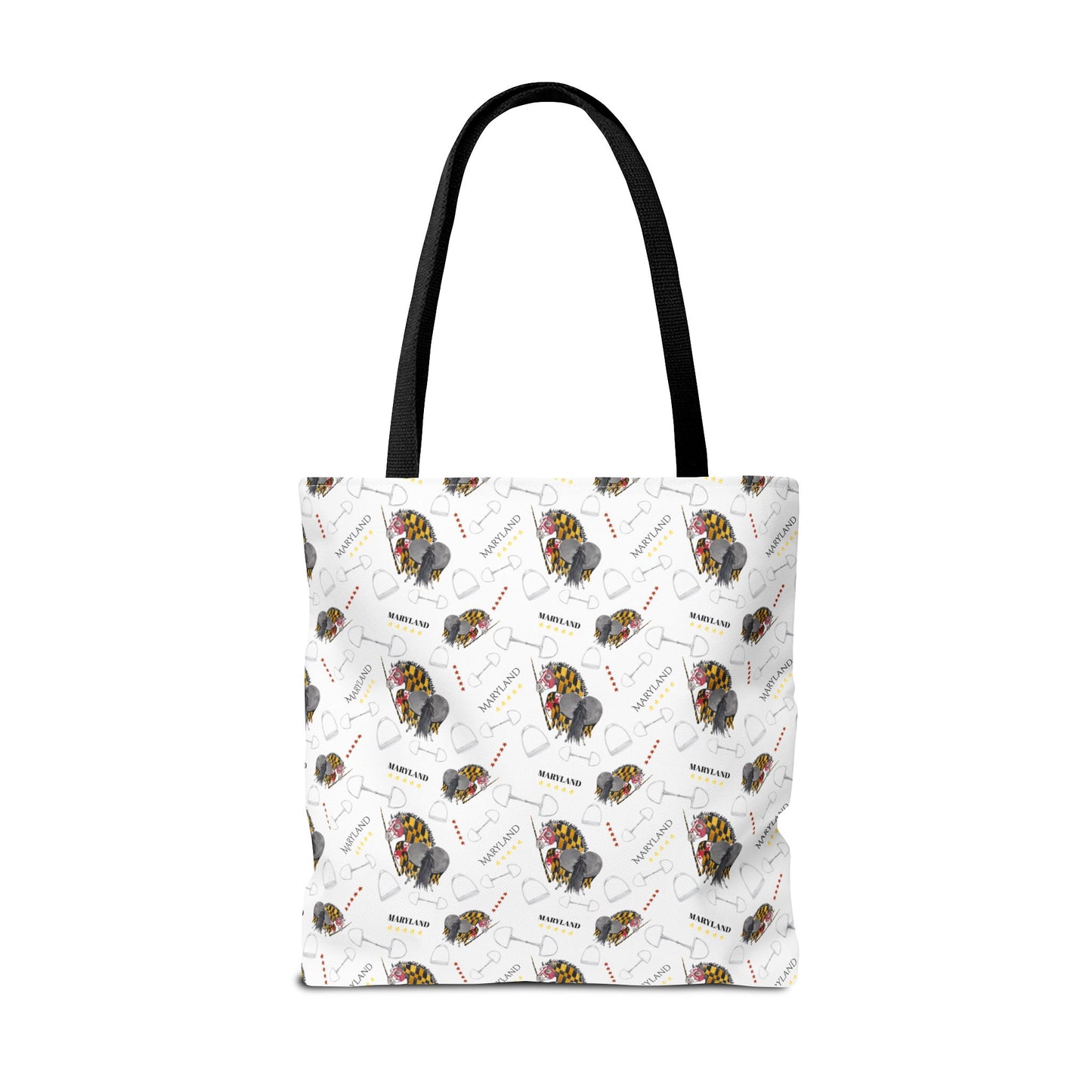 Adorable little Maryland 5 star Tote Bag - Whimsical Equestrian Design