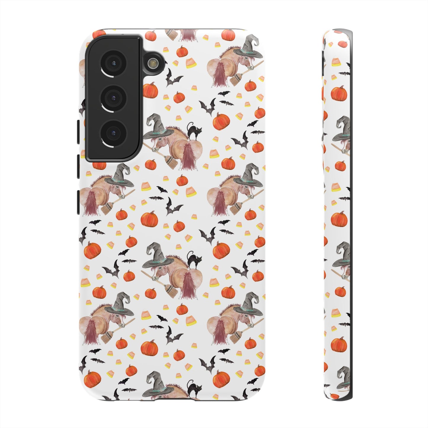 Adorable Little Witchy Ponies Print Tough Phone Case