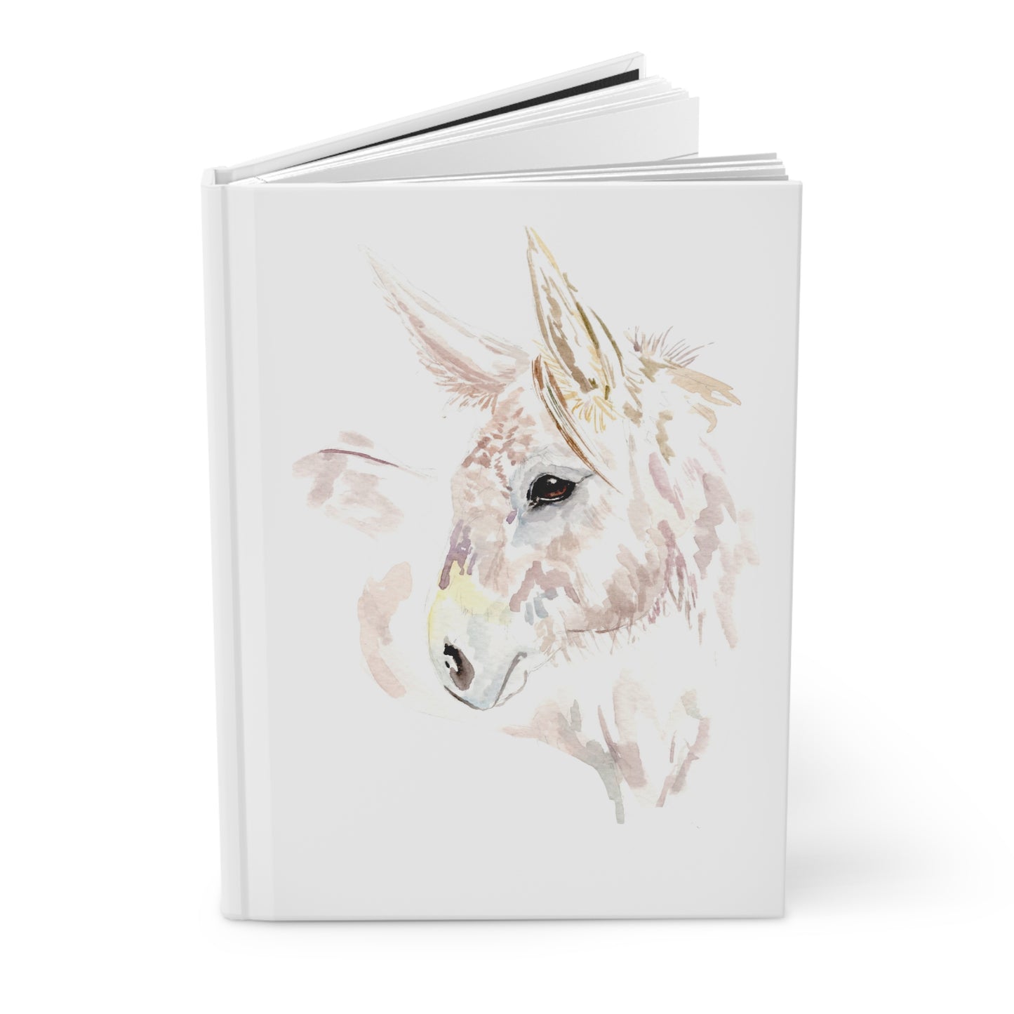 Expressive- Donkey watercolor-  Journal