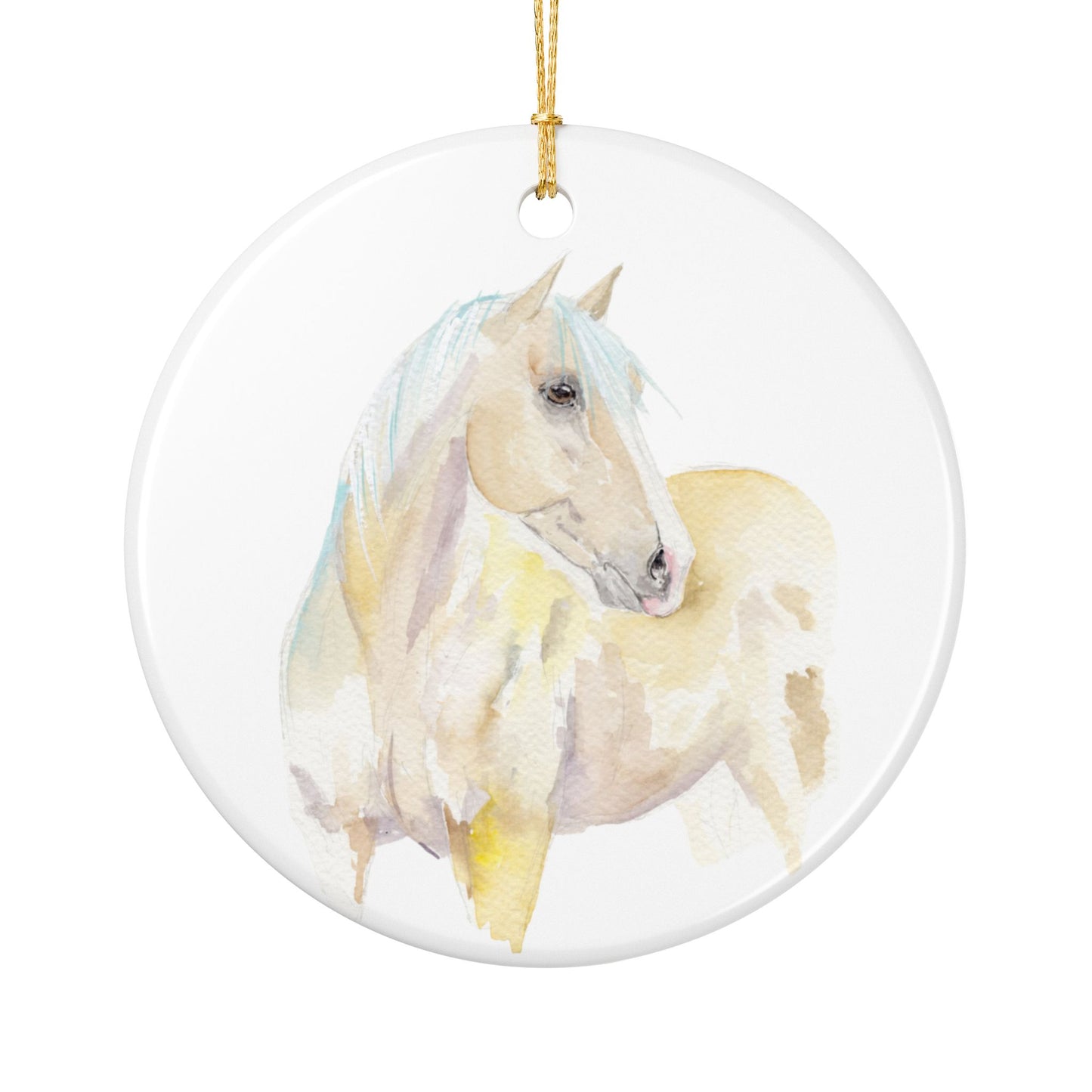 Beau Ceramic Ornaments, Custom Holiday Decor, 2-Sided Christmas Ornament, Unique Gift, Home Decoration, Keepsake