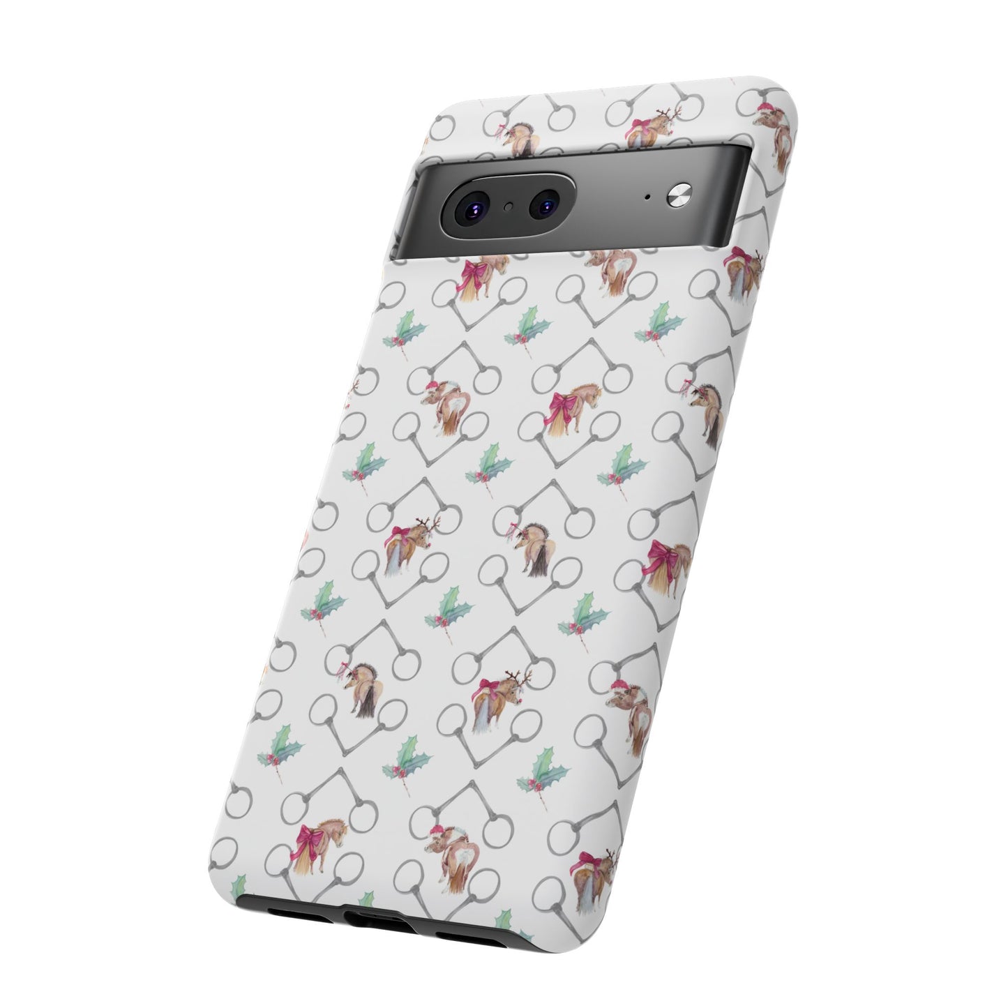 Adorable Ponies and holly Tough Phone Cases