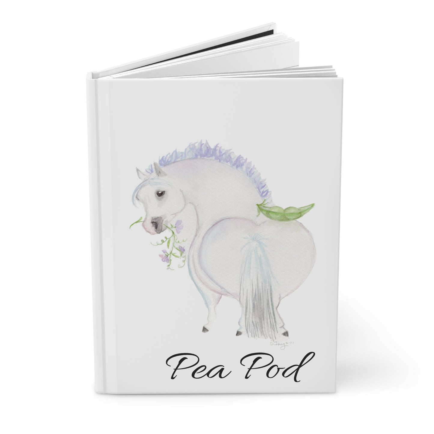 Journal Matte -Adorable little Pea pod