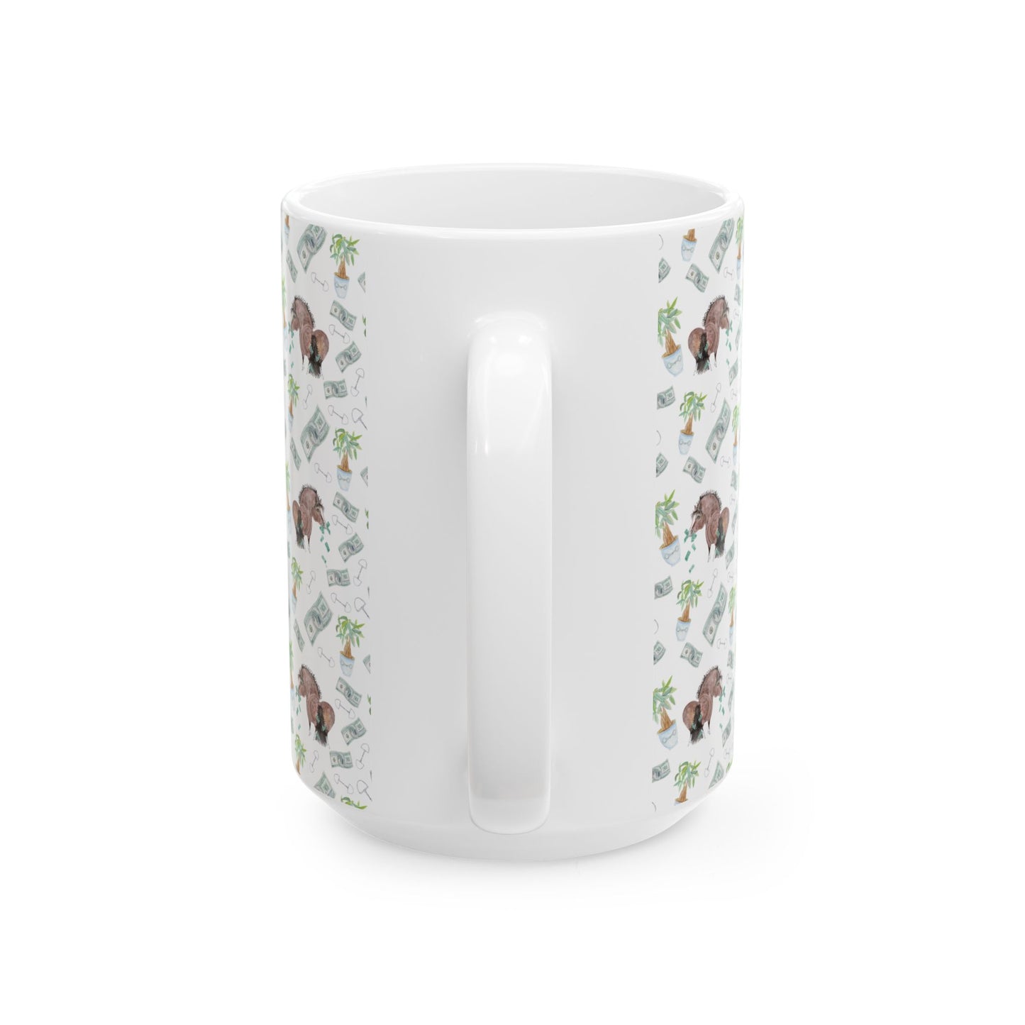 Mug - Adorable Little Money Bags Pony Print