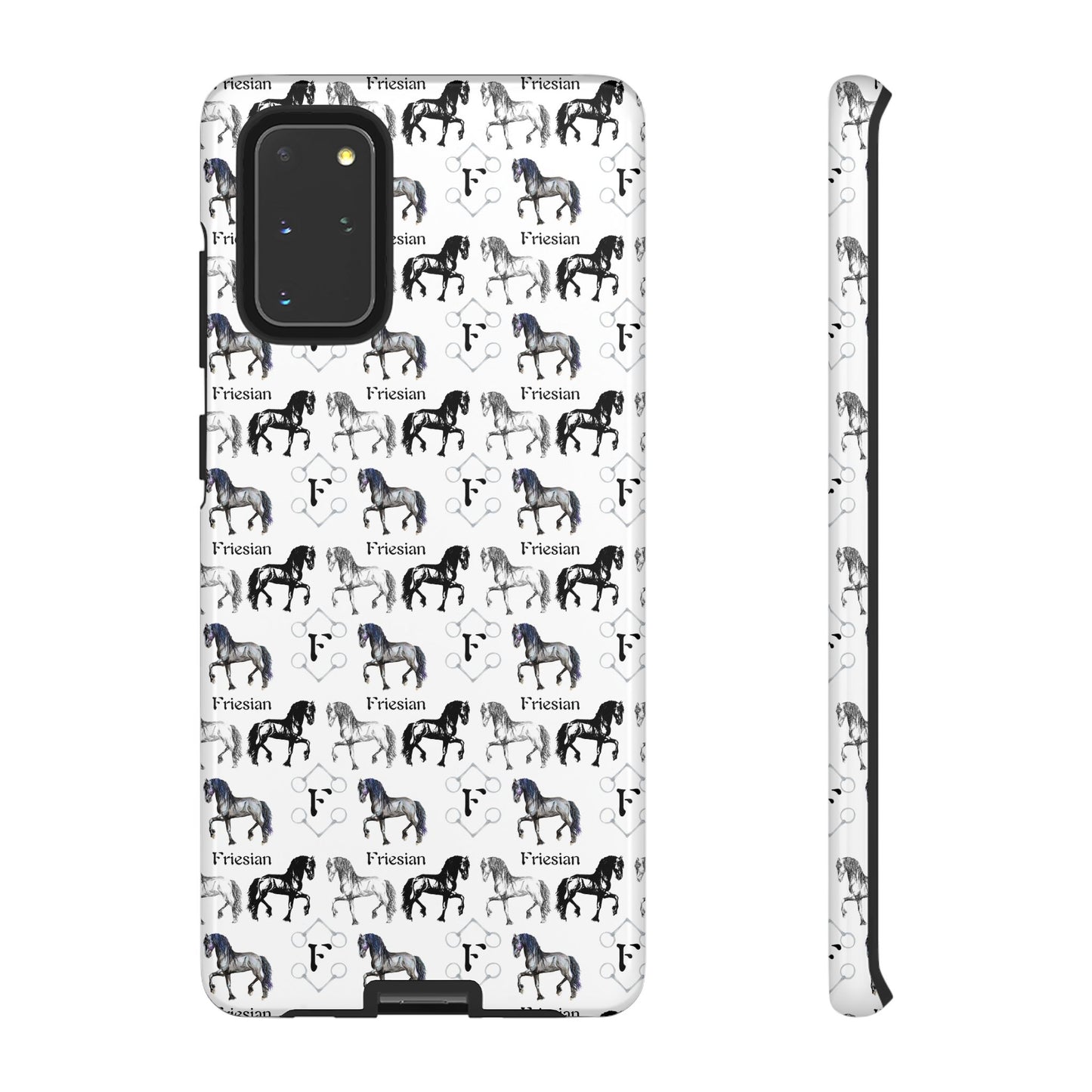 F is for Friesian Tough Phone Case