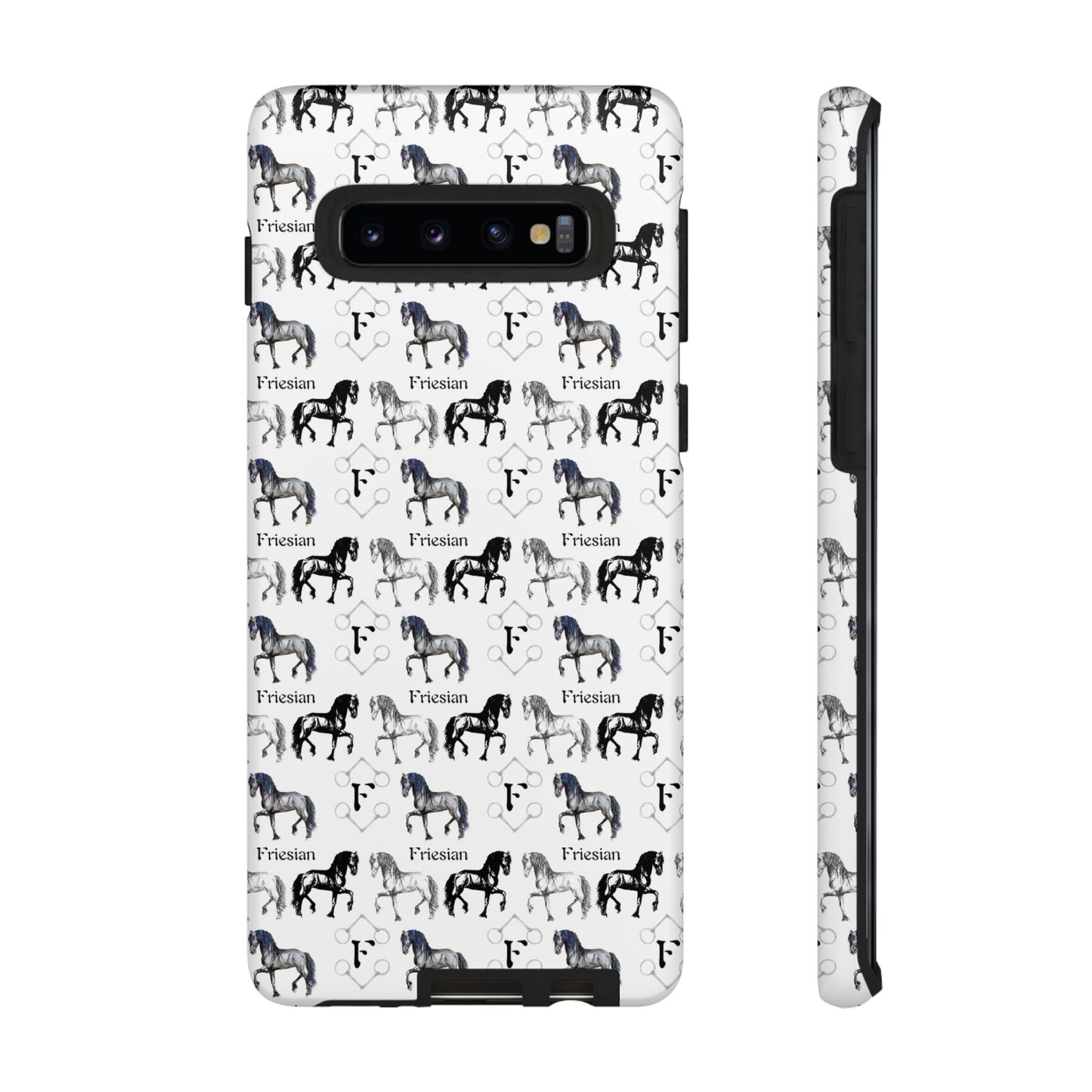 F is for Friesian Tough Phone Case