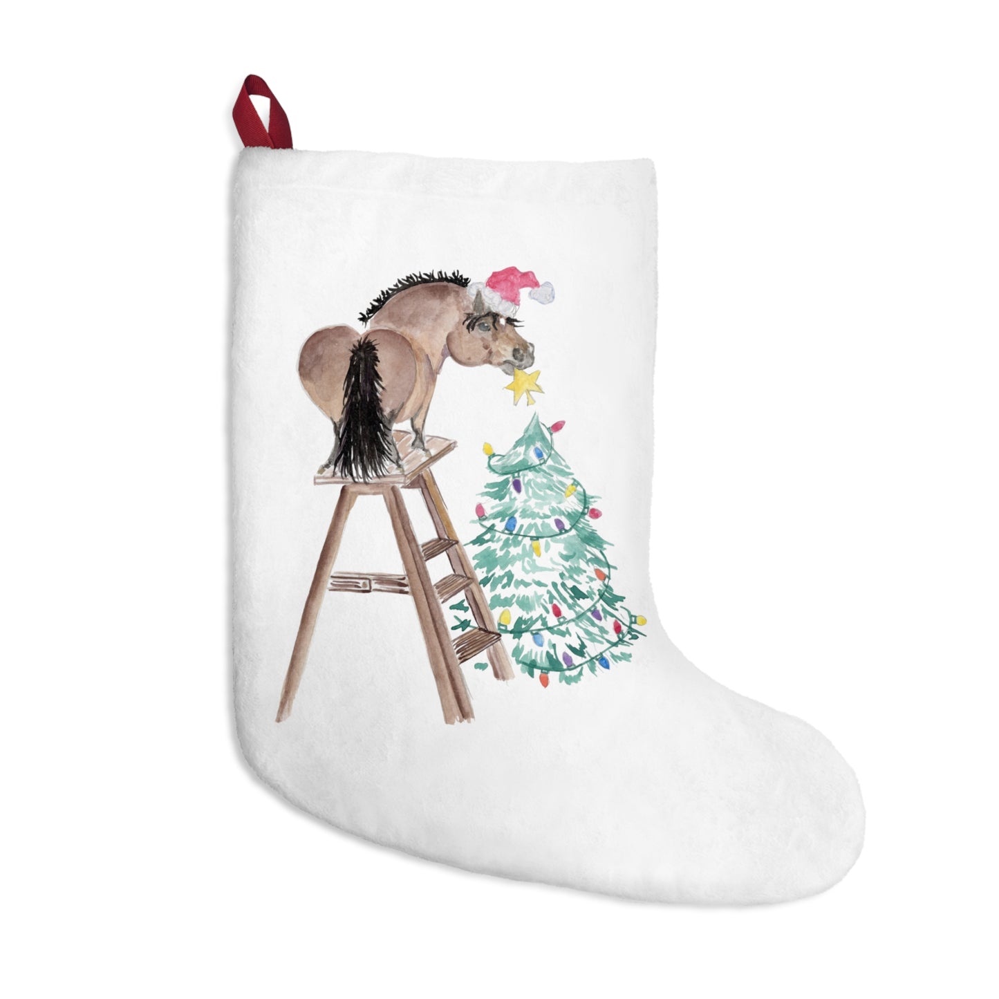 Adorable  Little Tree Trimmer Christmas Stockings