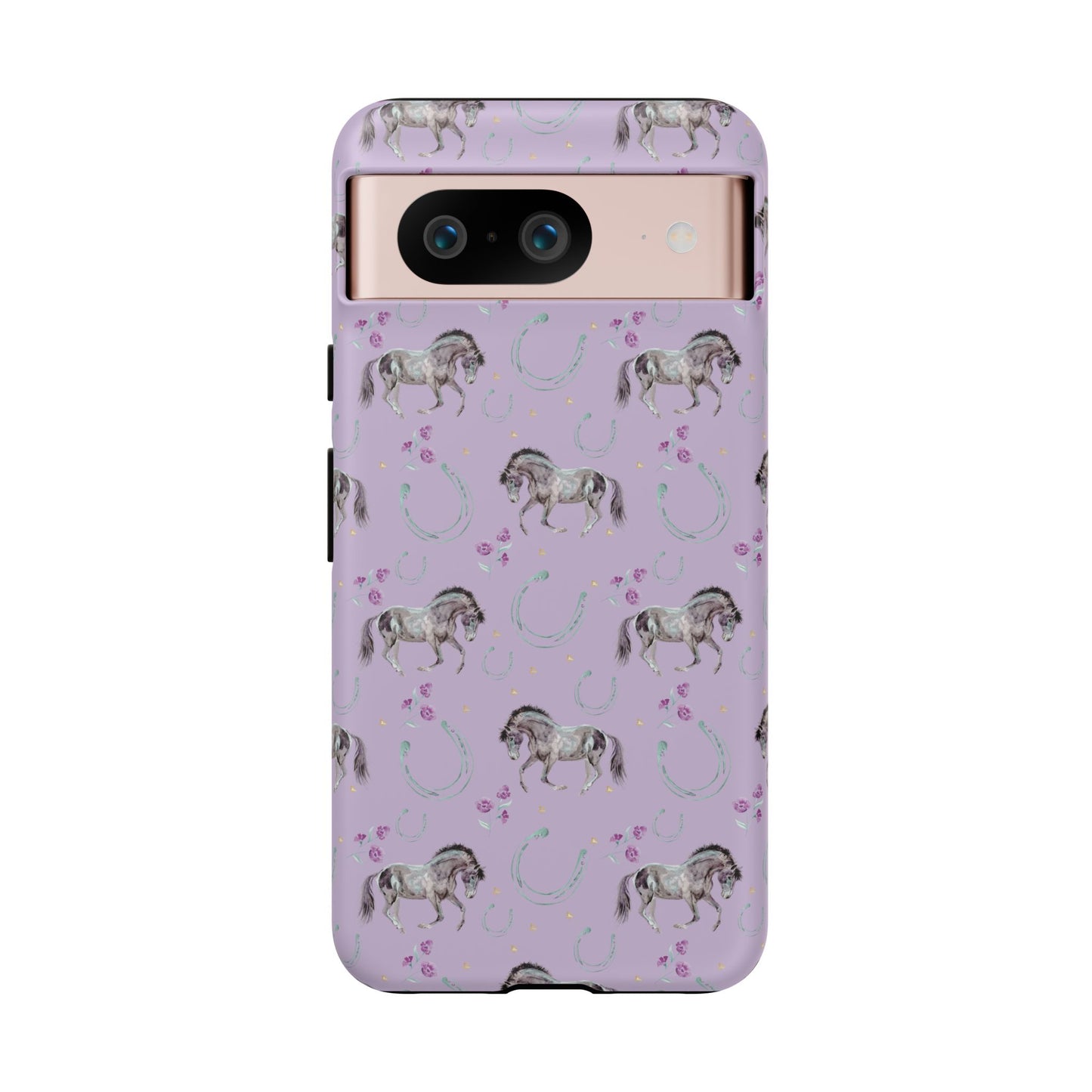 Lucky Mustangs in Lavender Tough Phone Case