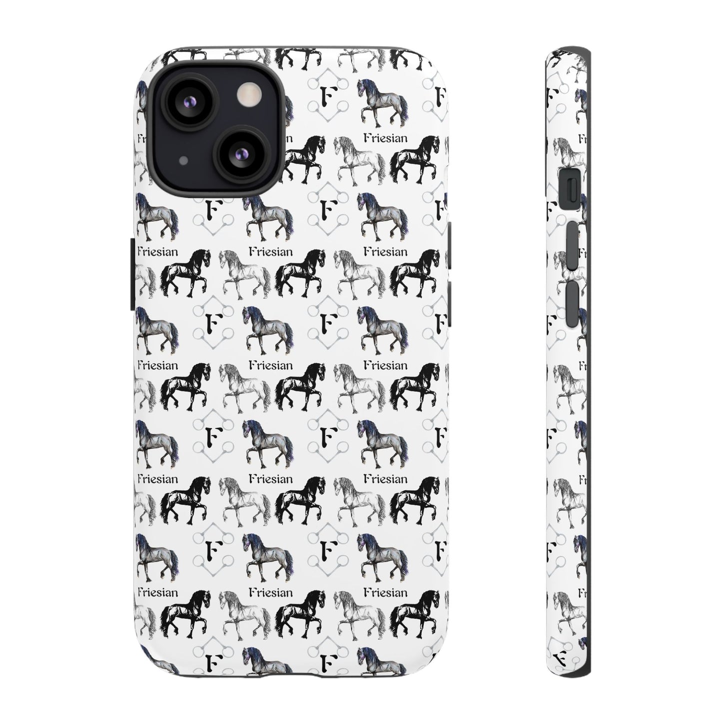 F is for Friesian Tough Phone Case