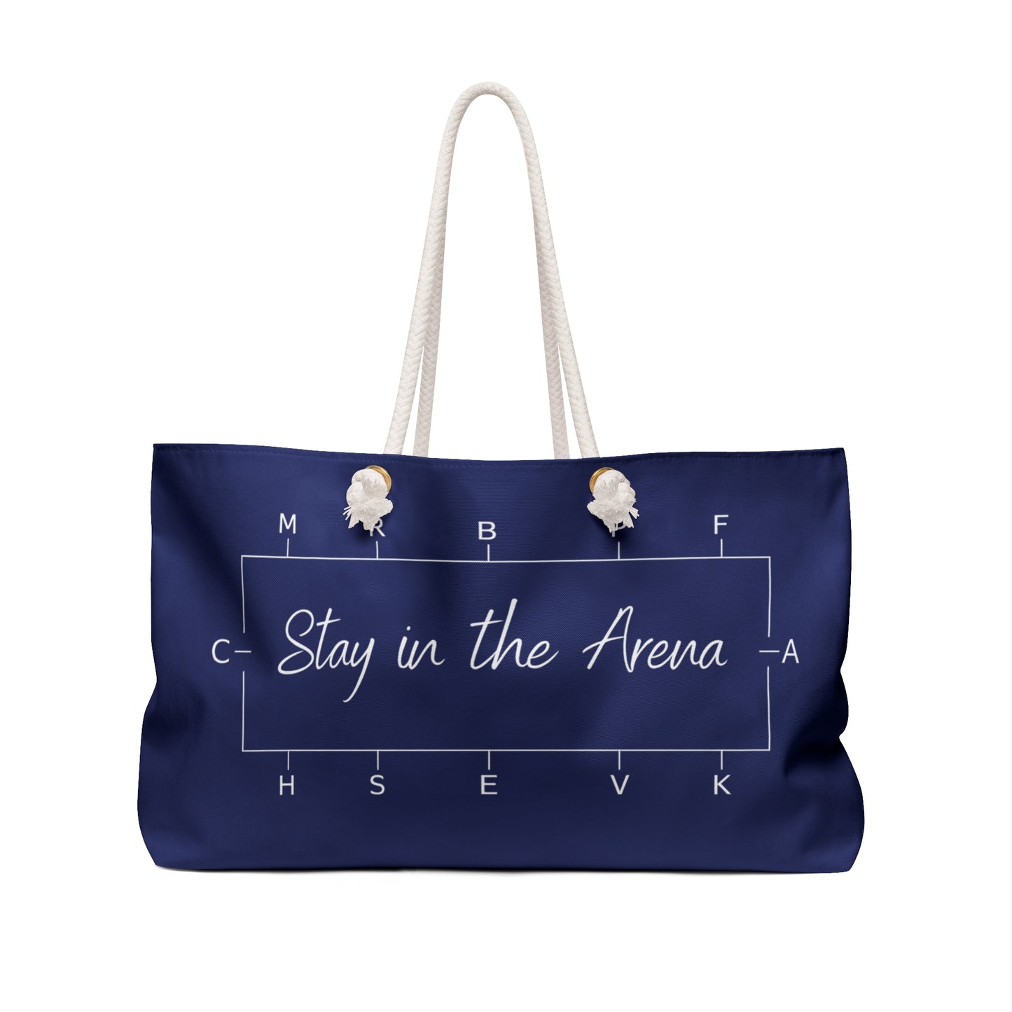 Copy of  Stay in the Arena Weekender Bag- Navy