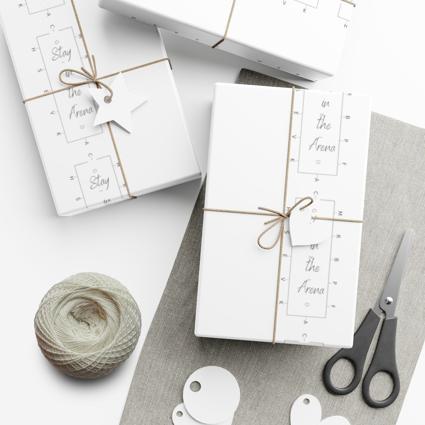 Stay in the Arena Gift Wrap Papers