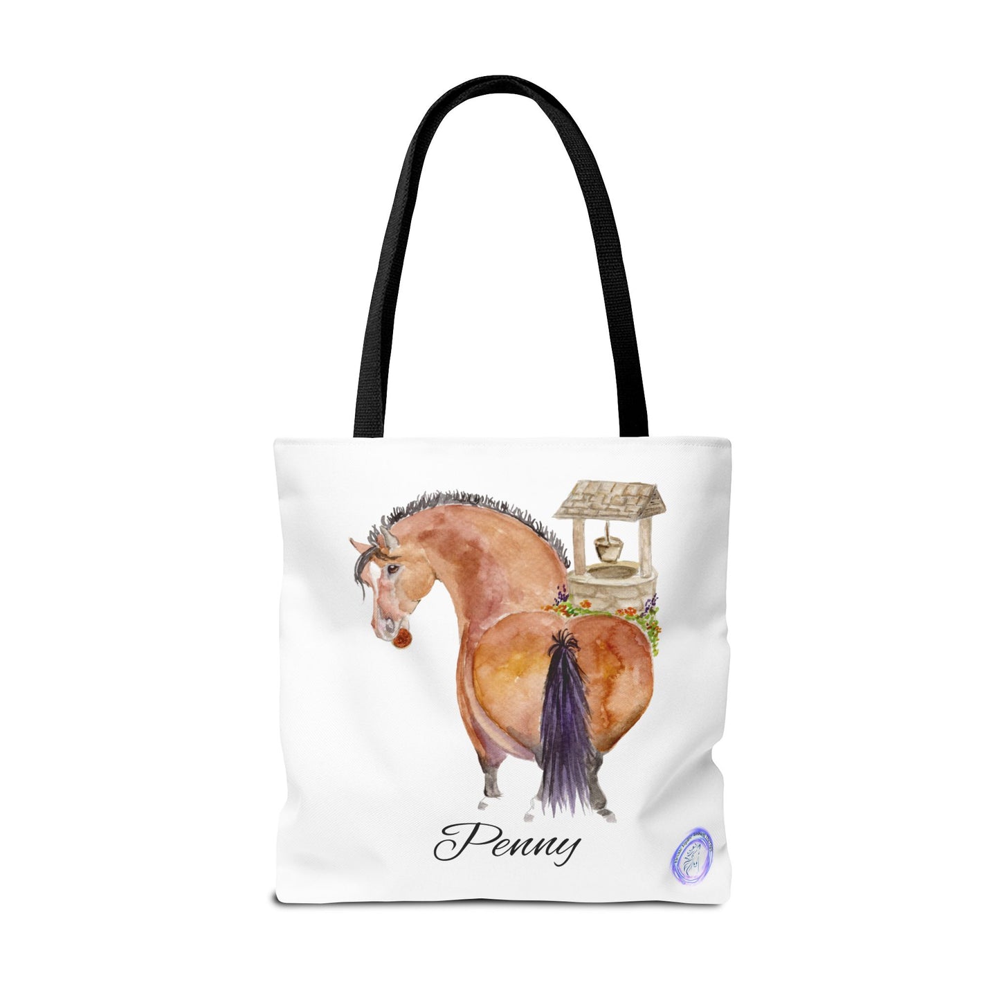 Adorable little Penny Tote Bag - Whimsical Equestrian Design