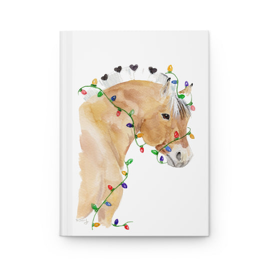 Lights and Love — Fjord Horse Hardcover Journal Matte