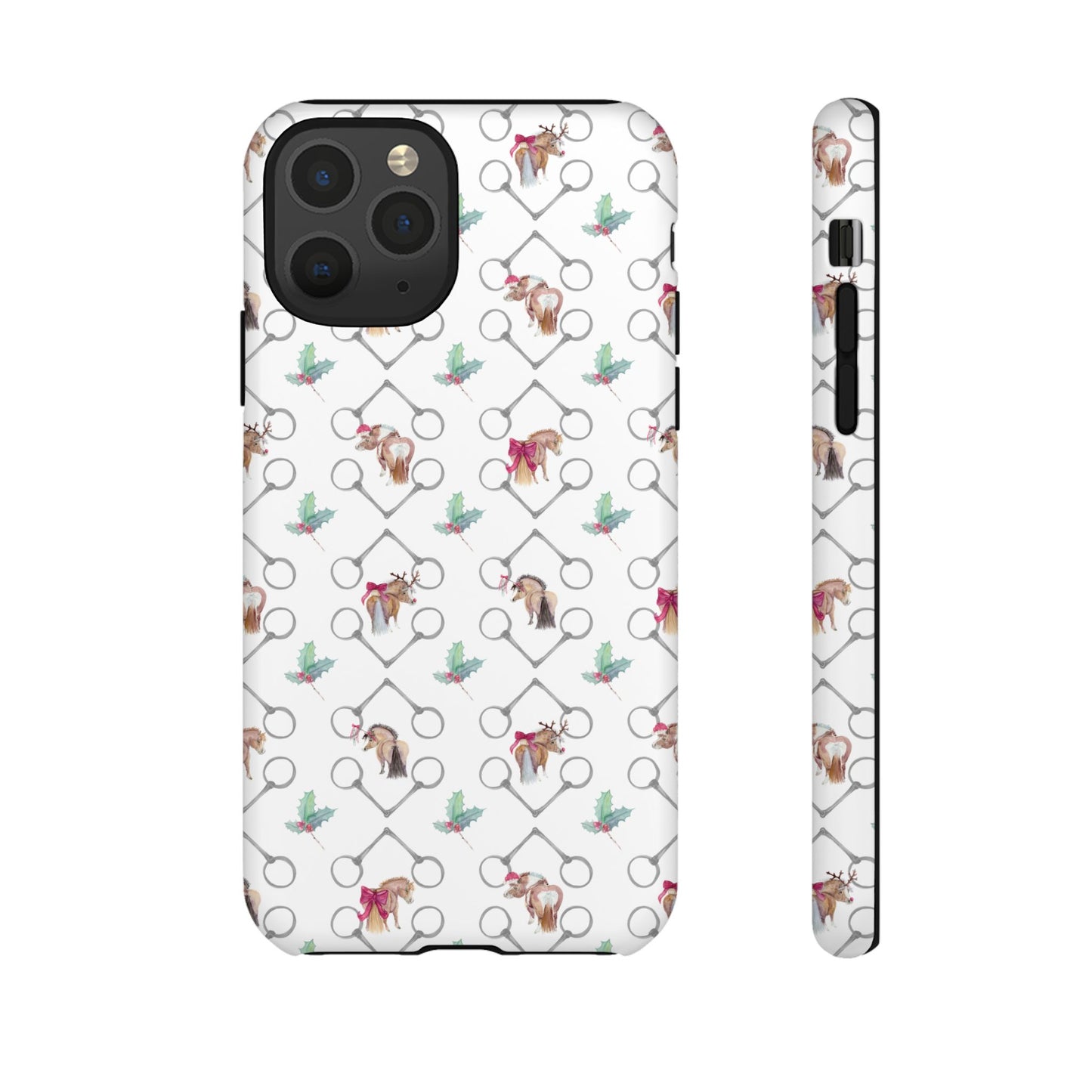 Adorable Ponies and holly Tough Phone Cases