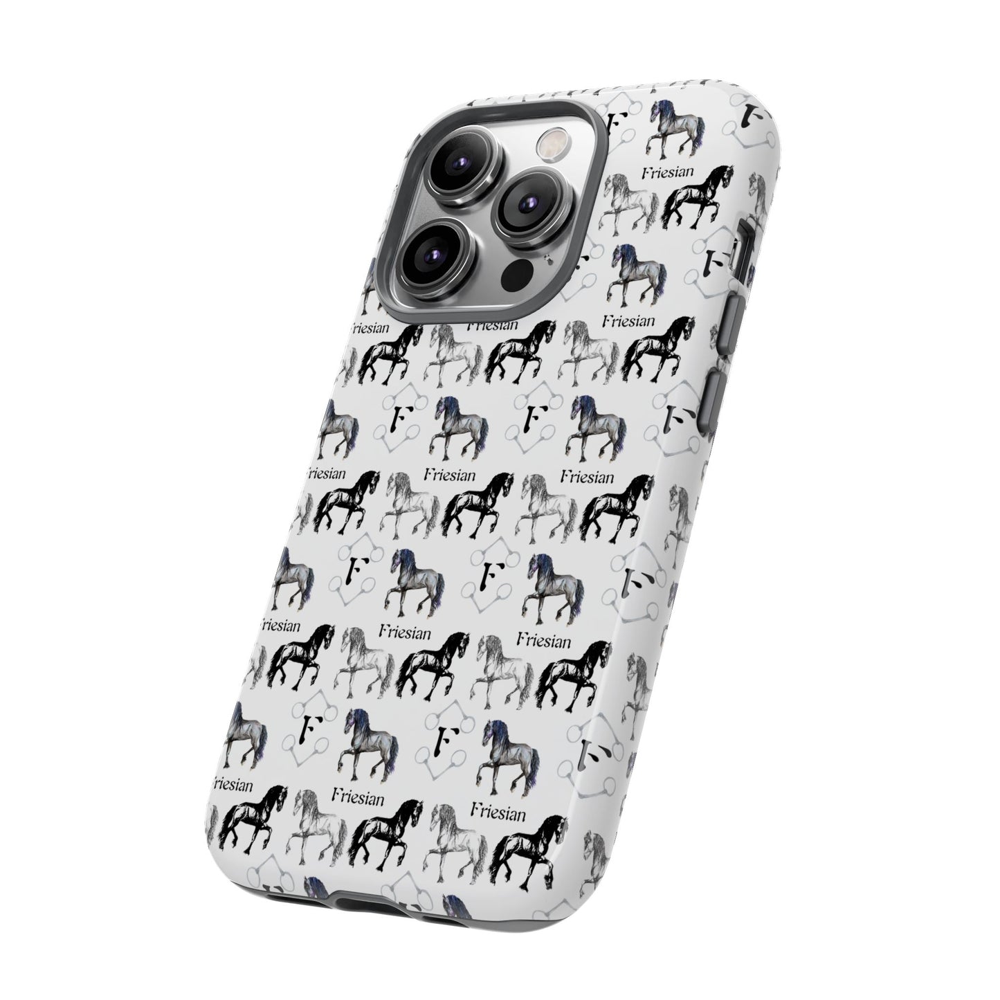 F is for Friesian Tough Phone Case