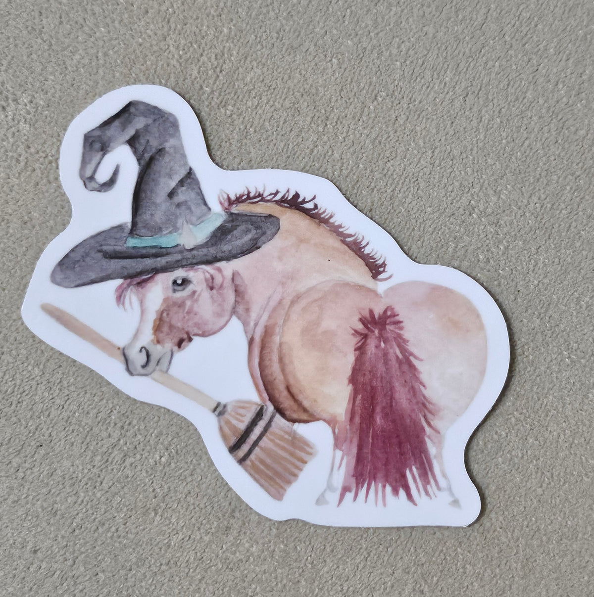 Adorable Chubby Ponies 3" Vinyl Stickers