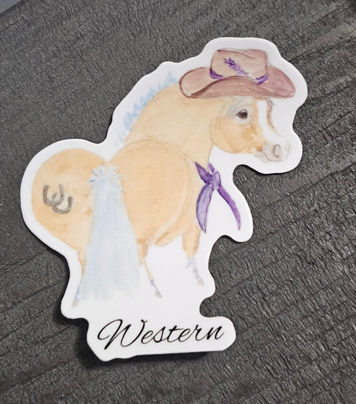 Adorable Chubby Ponies 3" Vinyl Stickers
