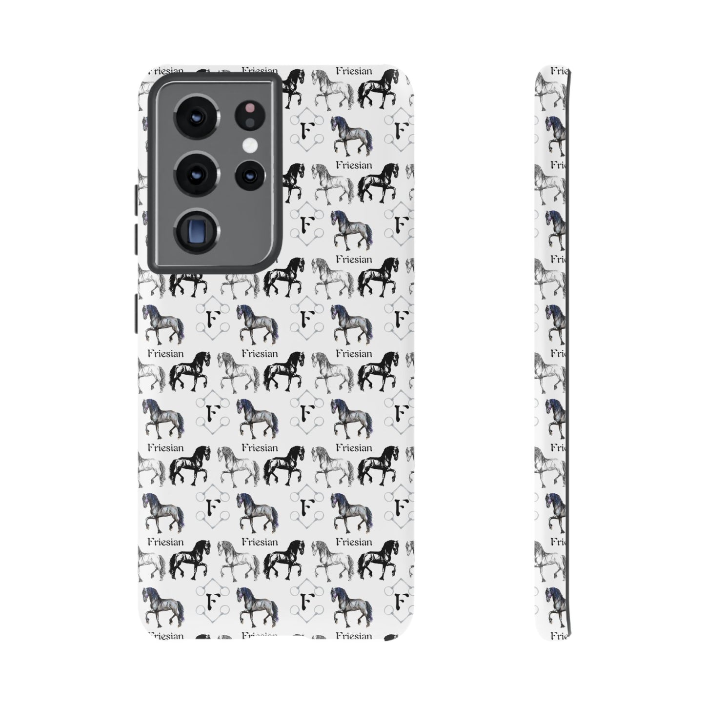 F is for Friesian Tough Phone Case