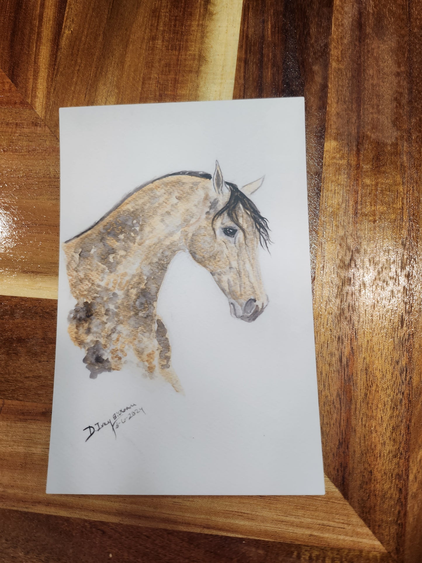 #47 In a Dream Postcard (4x6) - SonaEquestrian