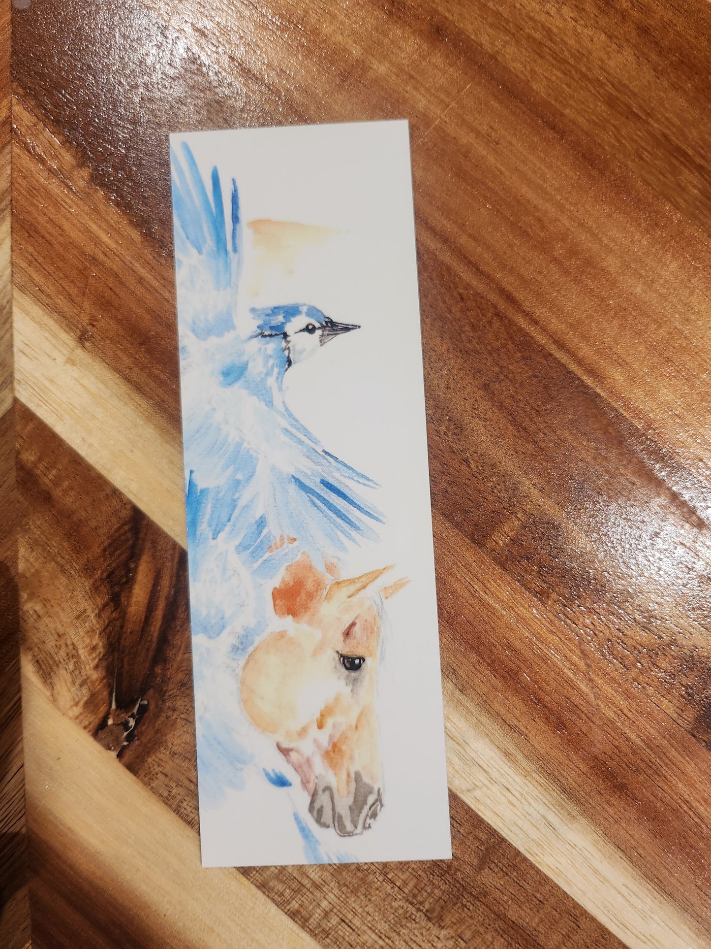 Bluejay bookmark