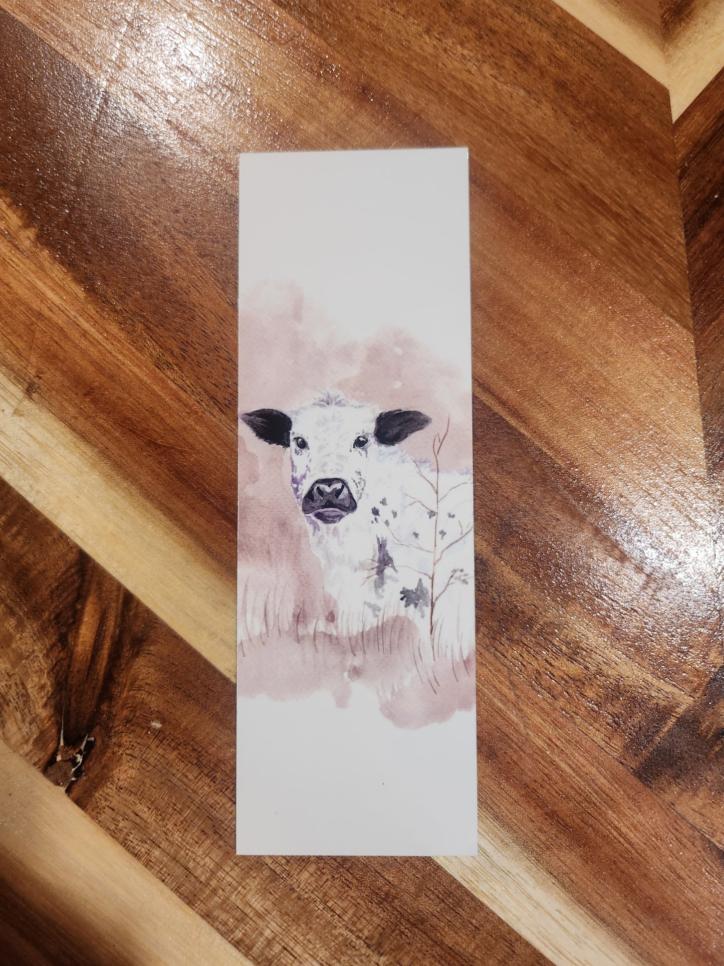 Baby Cow Bookmark