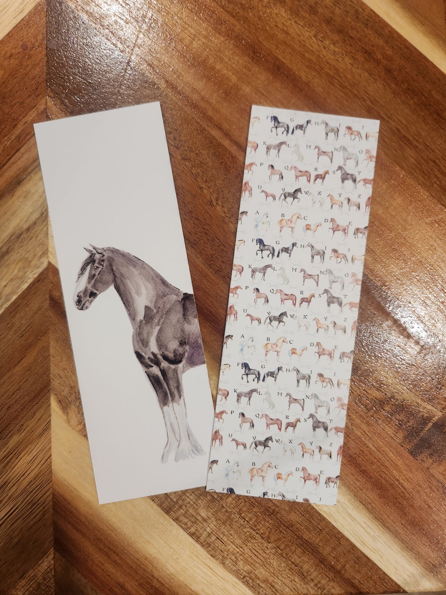 ABC Horses and Shire Bookmark