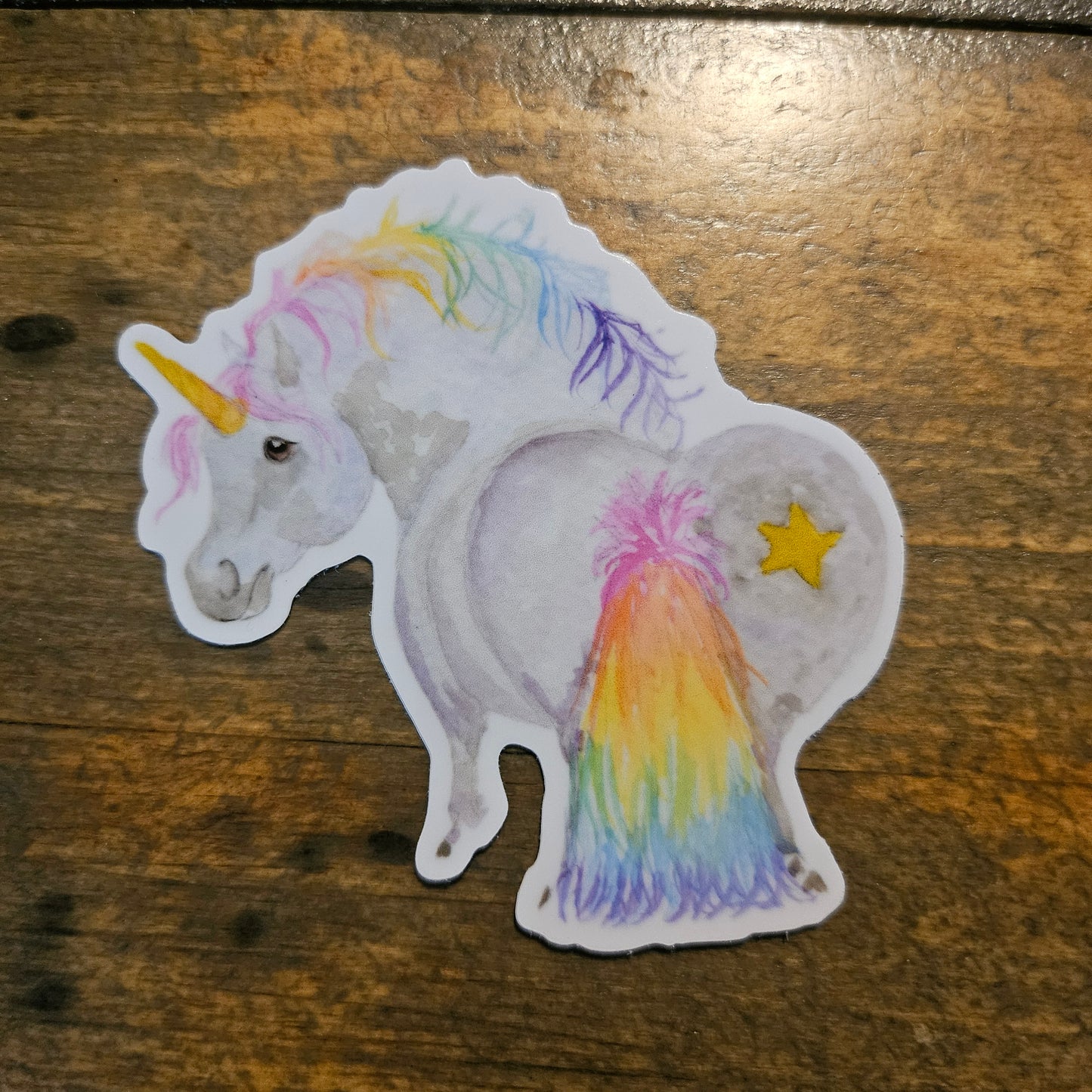 Adorable Chubby Ponies 3" Vinyl Stickers