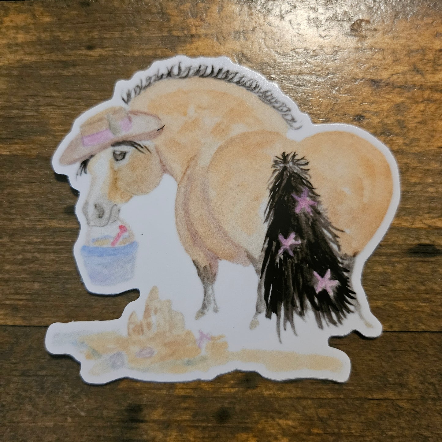 Adorable Chubby Ponies 3" Vinyl Stickers