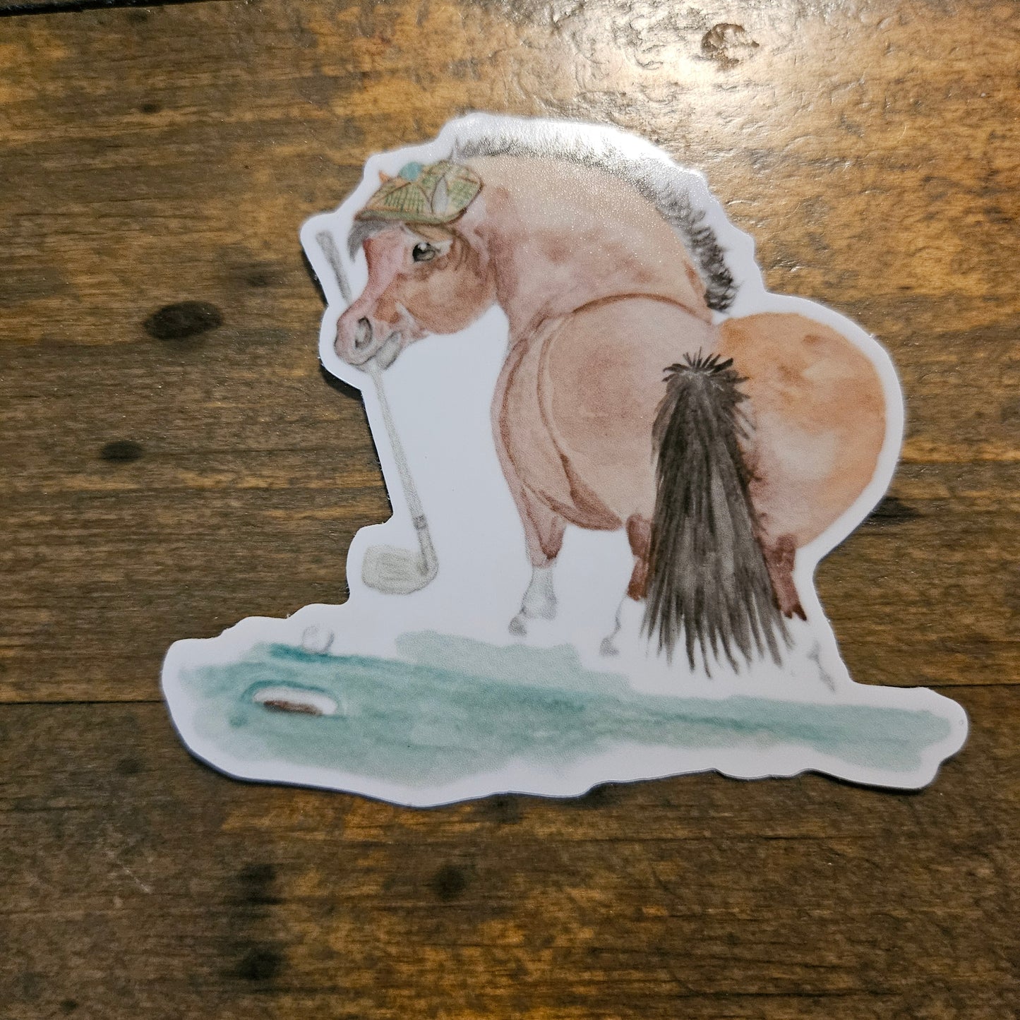 Adorable Chubby Ponies 3" Vinyl Stickers